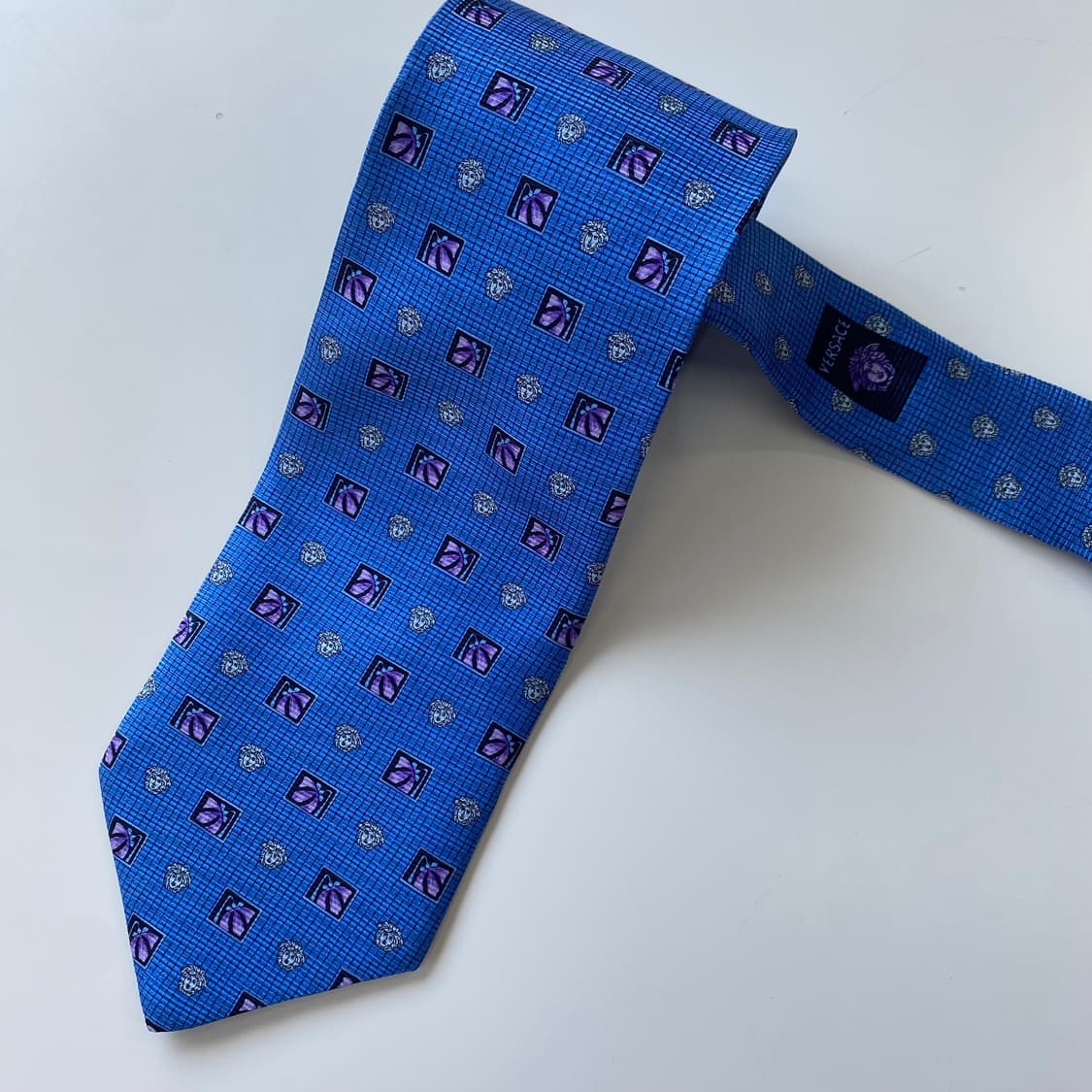 Gianni Versace 베르사체 모노그램 정품 명품넥타이 상품이미지5