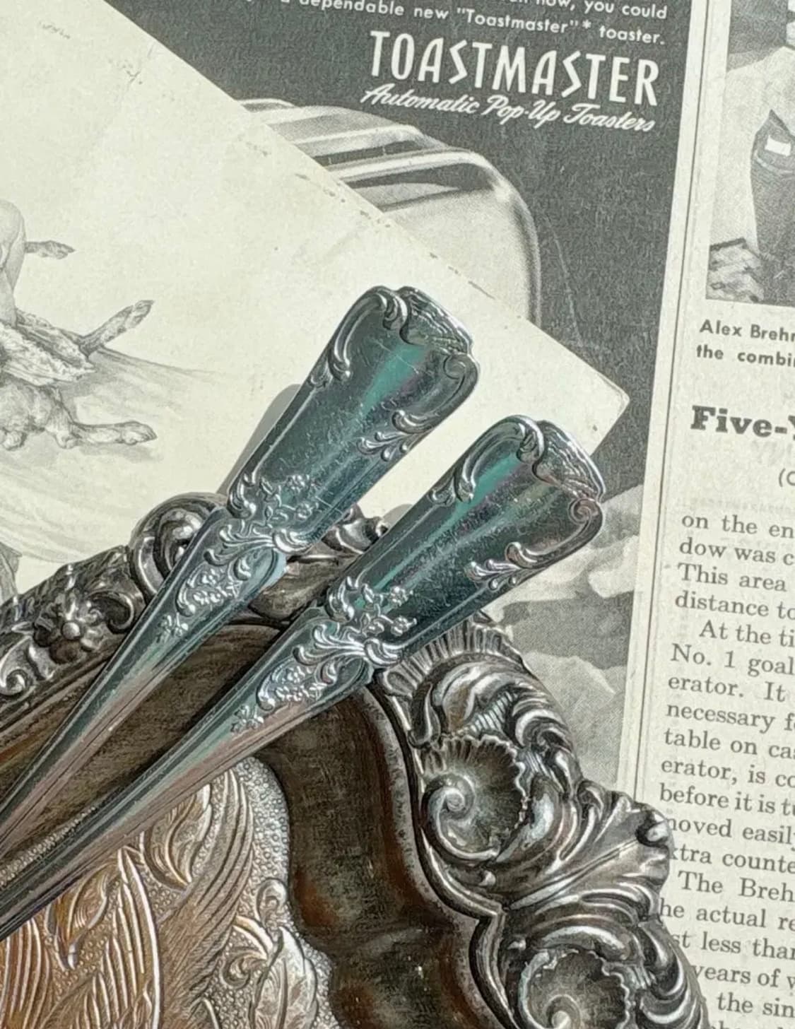 프랑스앤틱 실버플레이트 디저트스푼 상품이미지3