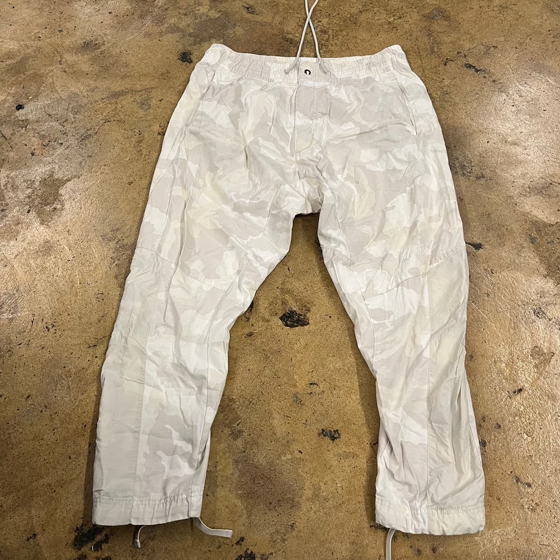 [정품/XL] 나이키 화이트 밀리터리 조거팬츠 b18 상품이미지2