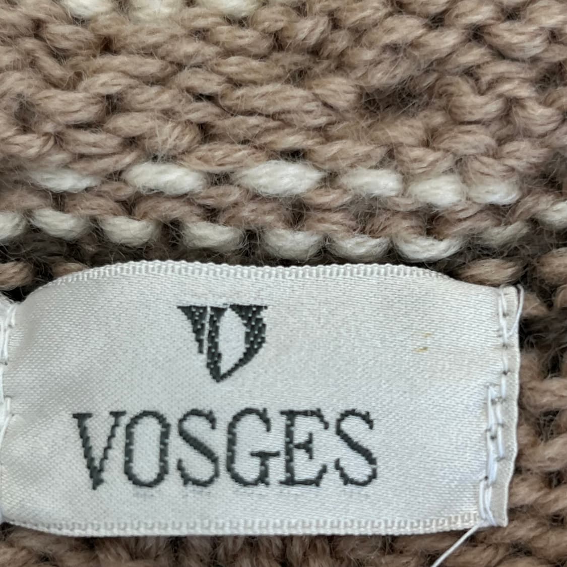 VOSGES 빈티지 여성 울 100% 가디건 상품이미지3