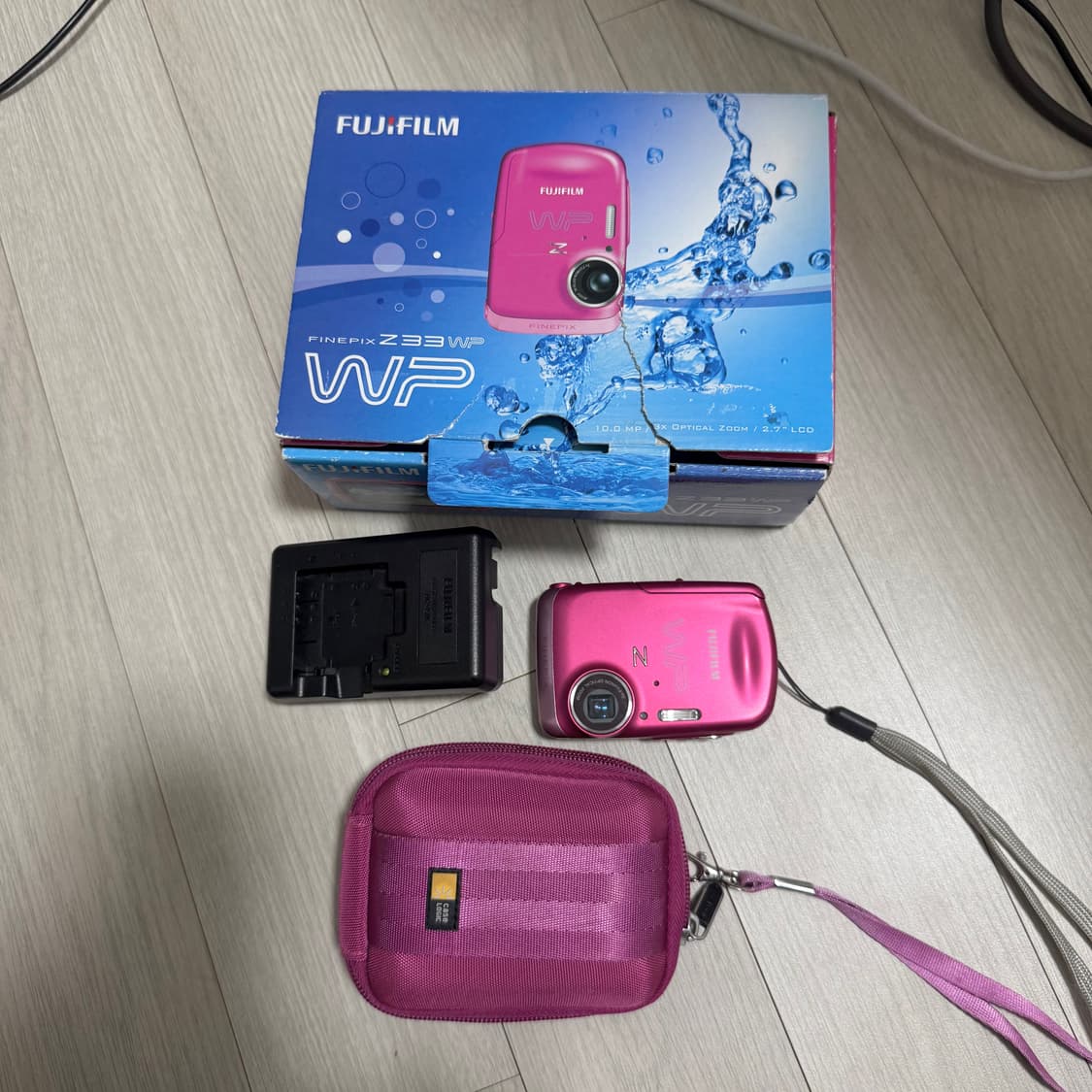 풀박📸) 후지필름 파인픽스 z33 WP 핑크 상품이미지1