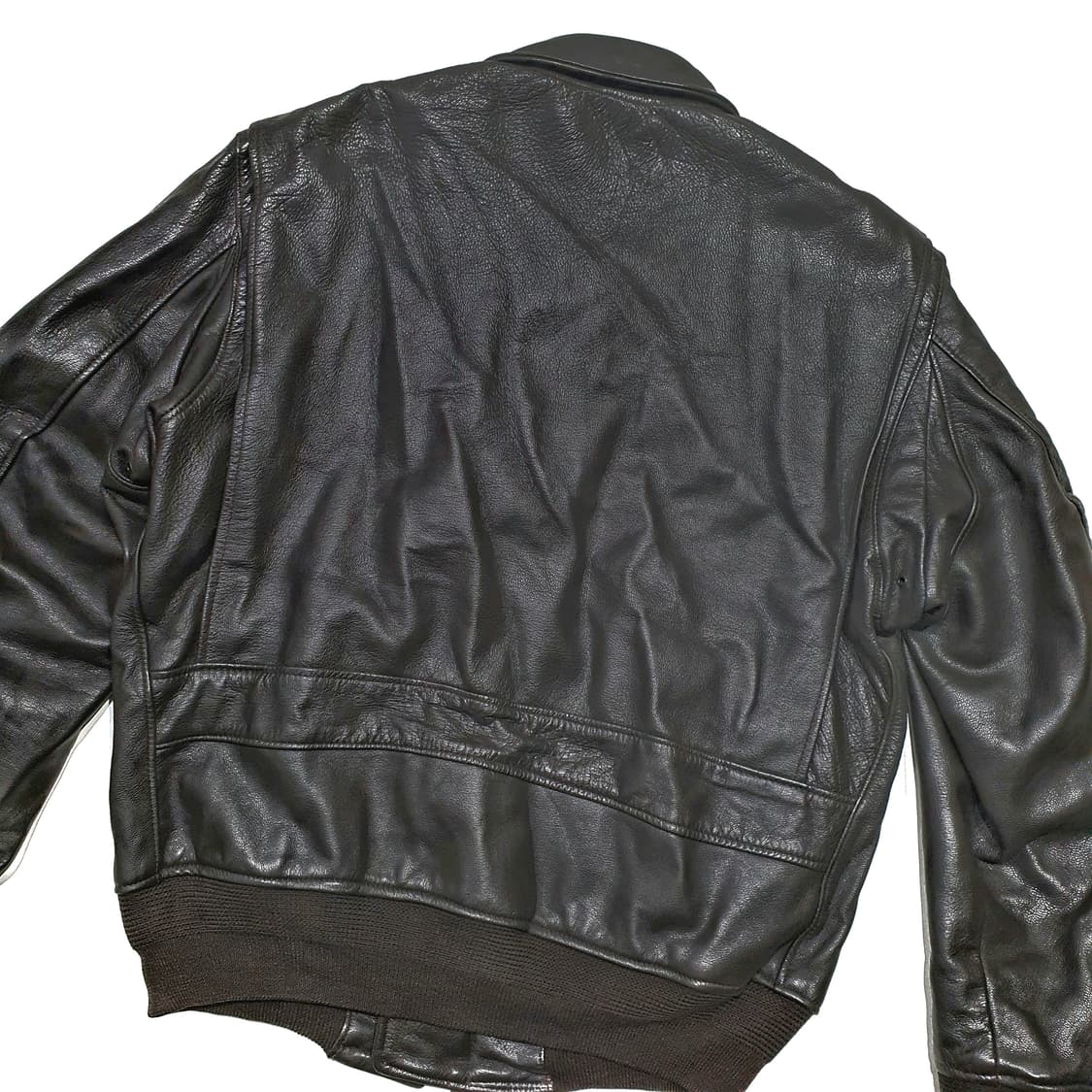 미국 국경순찰대 보더 패트롤 가죽 자켓 44 (105-110) 고트스킨 상품이미지5