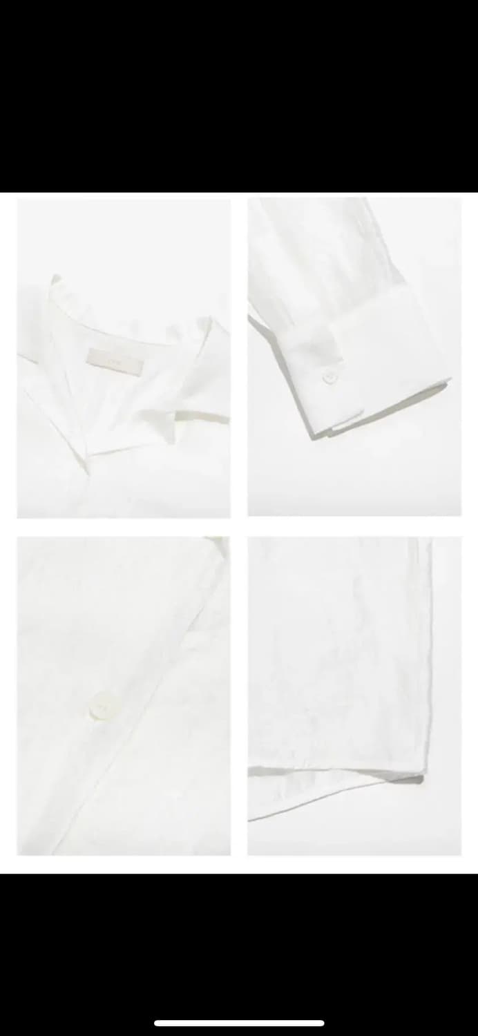 랭5 LUNA NOTCHED COLLAR SATIN SHIRTS 상품이미지5