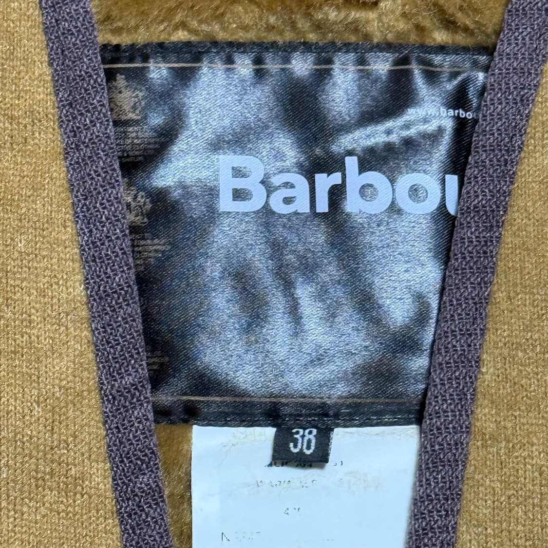 38 바버 웜파일 내피 베스트 상품이미지4