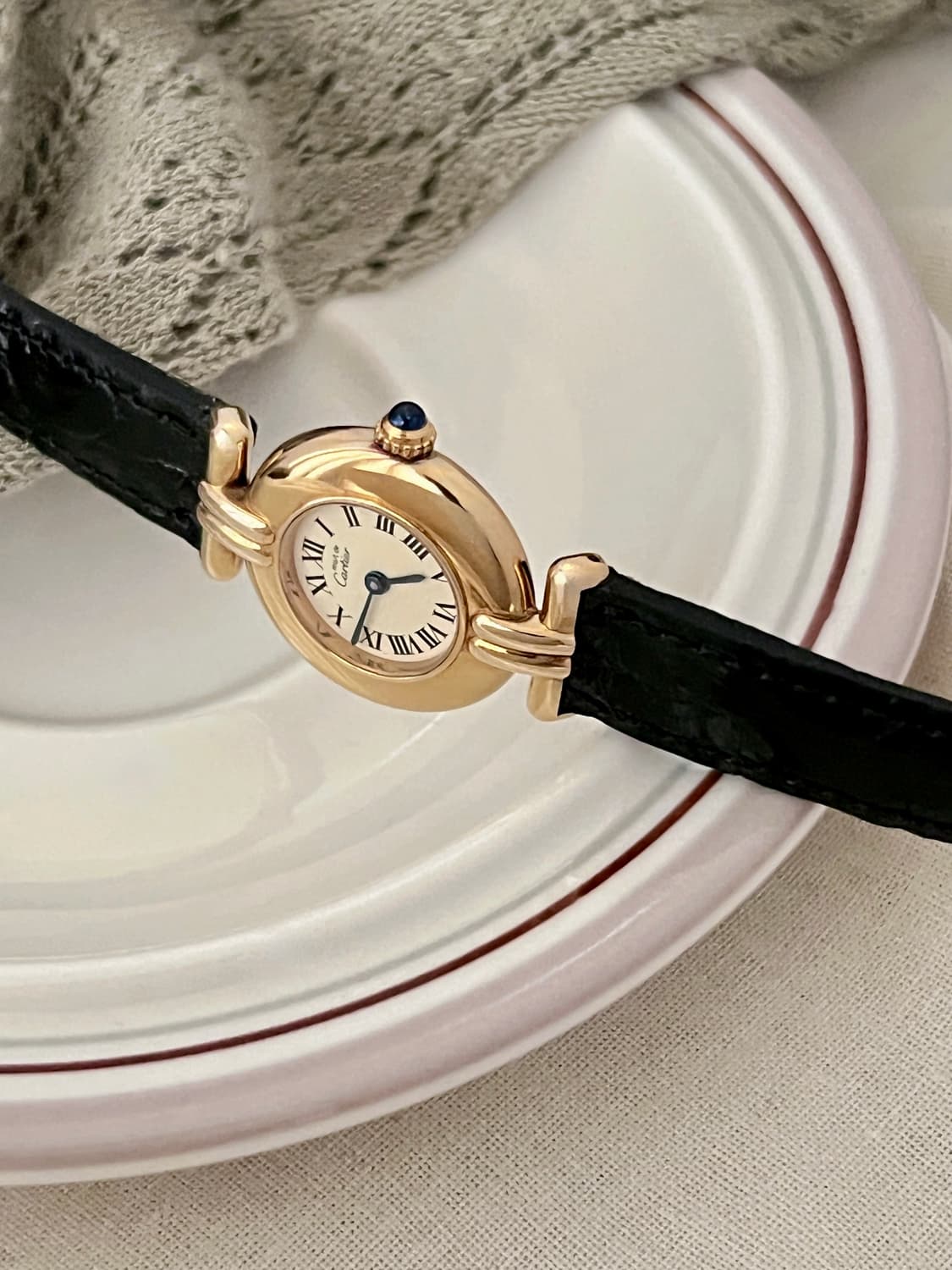 까르띠에 머스트 꼴리제  시계 / 정품감정서 . 케어 상품이미지7