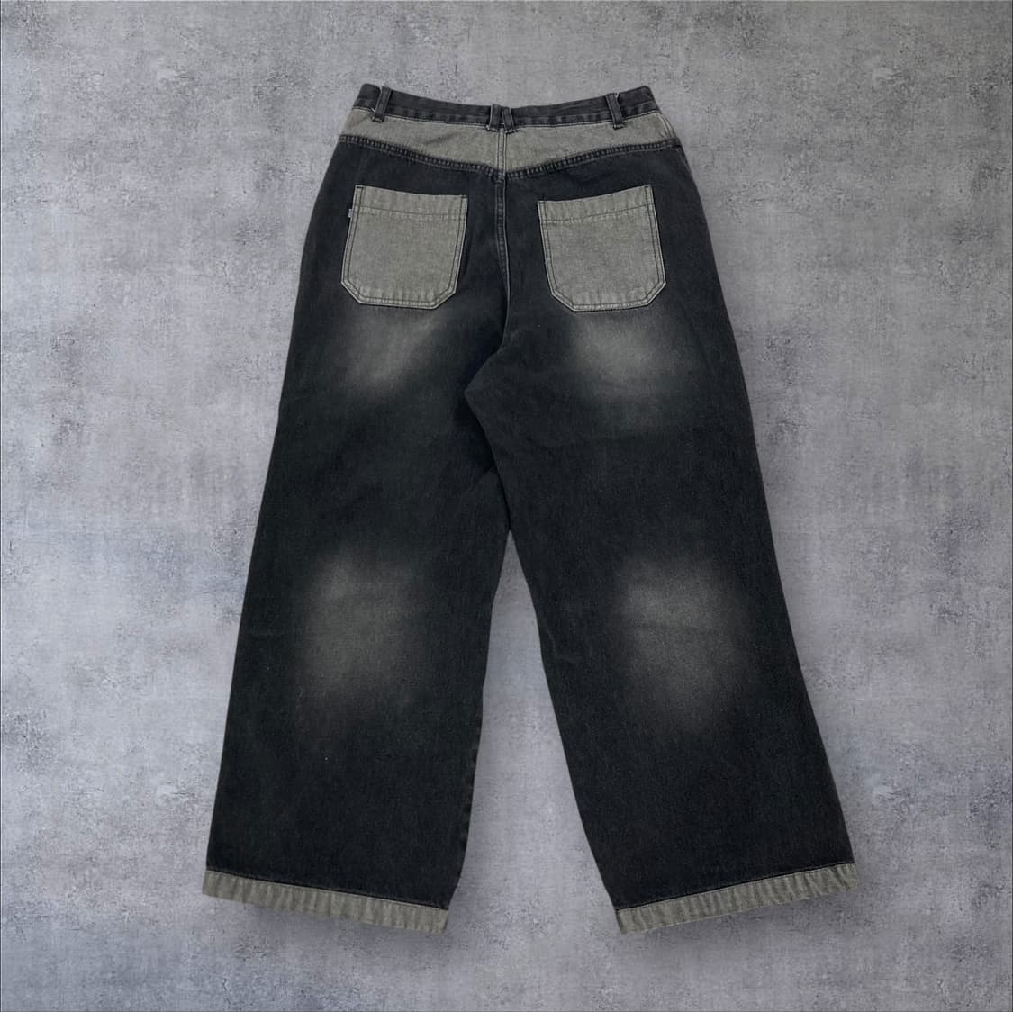 꼼파뇨 스튜디오 스타 와이드 데님 팬츠 상품이미지2