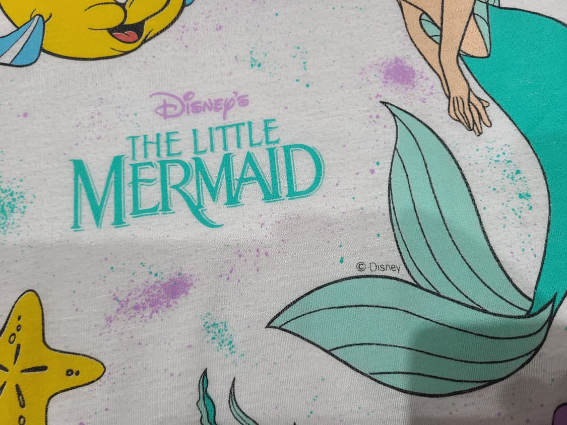 인어공주 빈티지티셔츠 상품이미지5