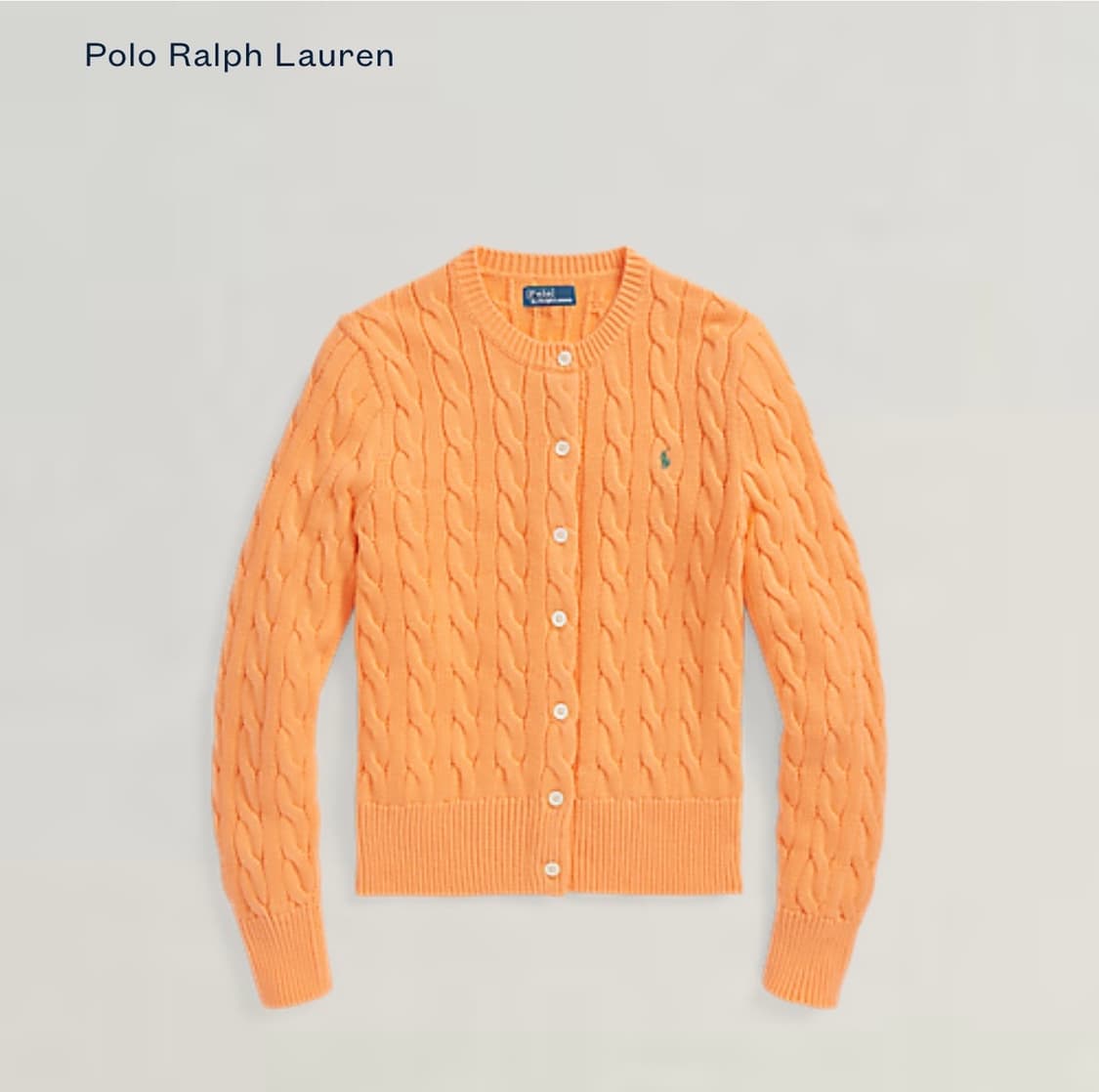 폴로랄프로렌 케이블 코튼 가디건 상품이미지2