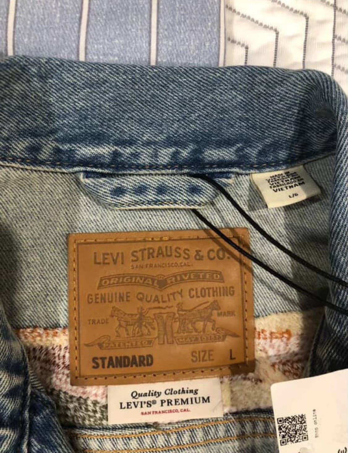 리바이스 웨스턴 자수 트러커 자켓 상품이미지4