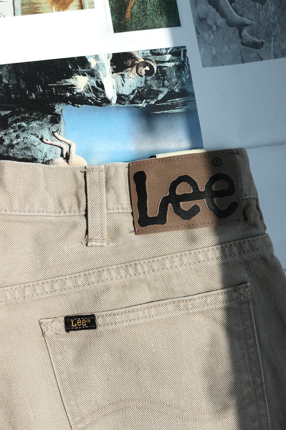 LEE 베이지 부츠컷 데님 팬츠 상품이미지8