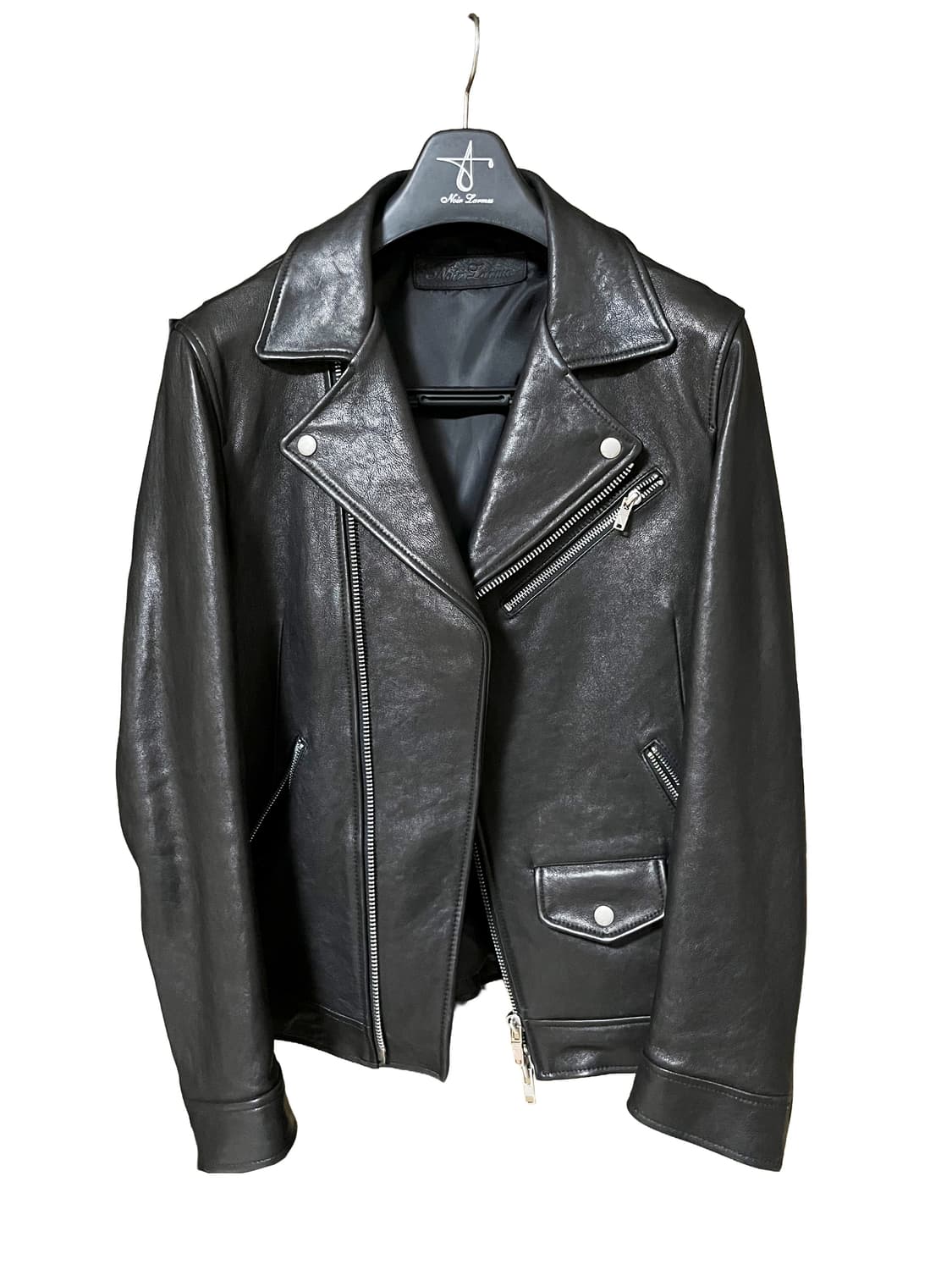 느와르 라르메스 레더 라이더 자켓 상품이미지1