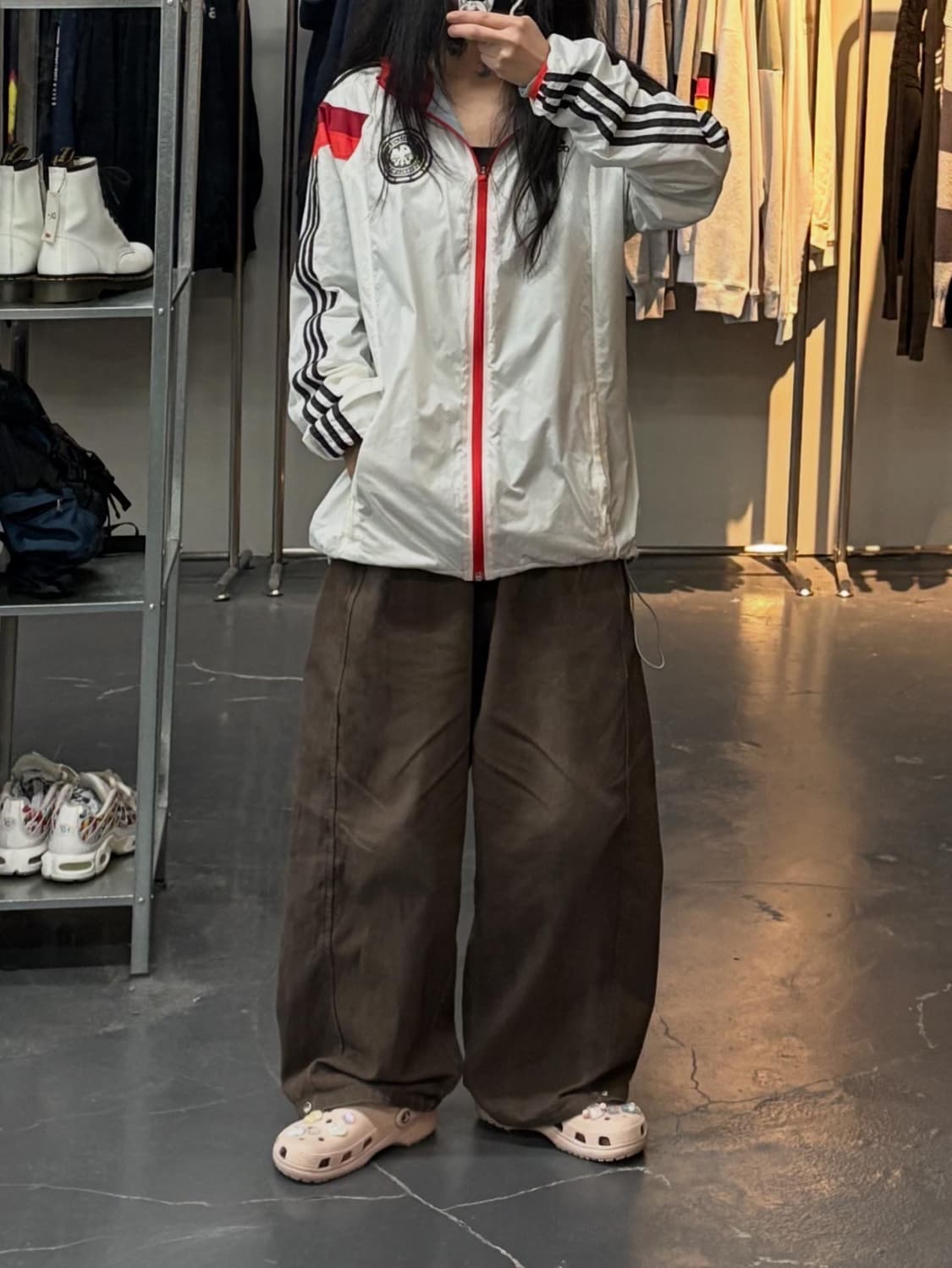 아디다스 독일 국대 바람막이 후드재킷 A2446 상품이미지1