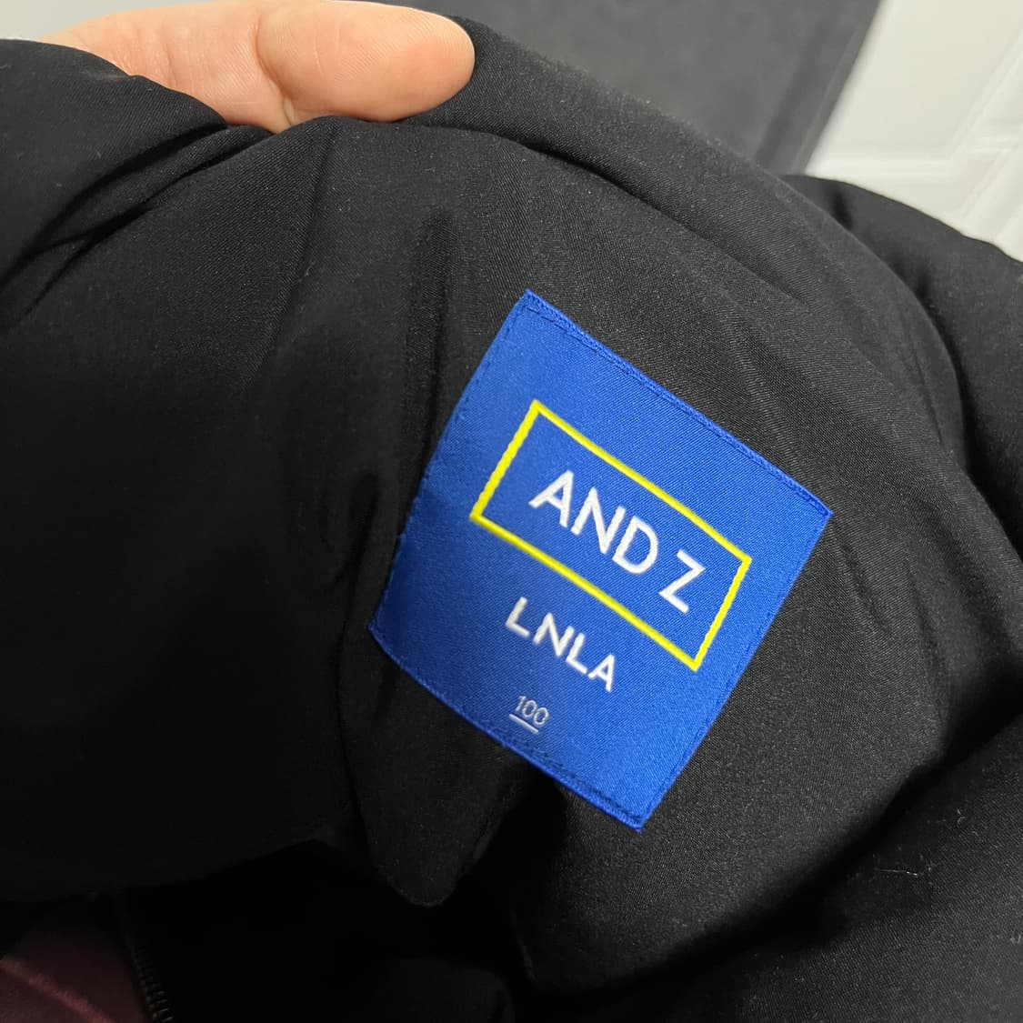 앤드지 AND Z 패딩 점퍼 블랙 L 상품이미지2