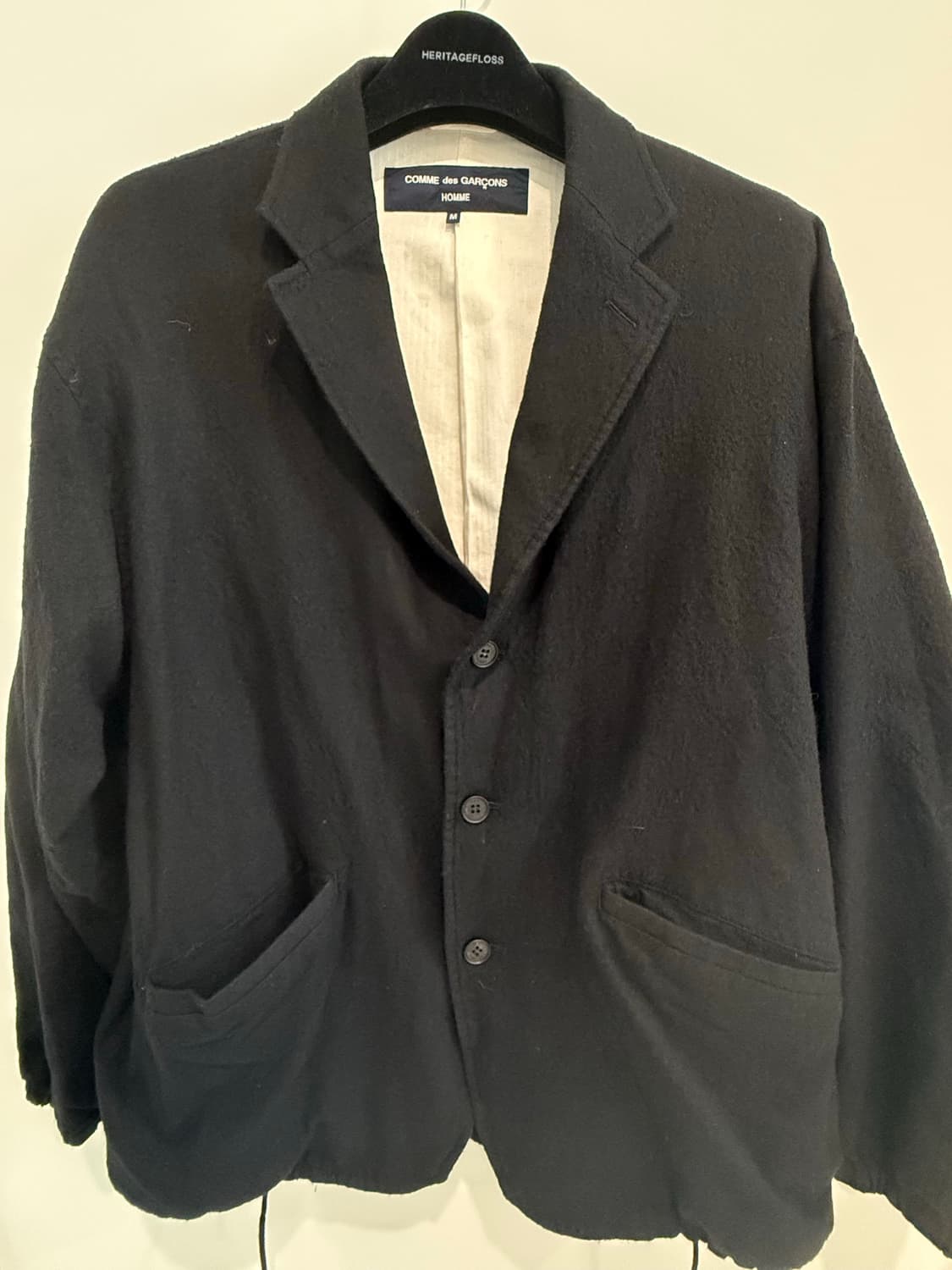 꼼데가르송 옴므 울 자켓 블레이져 상품이미지1