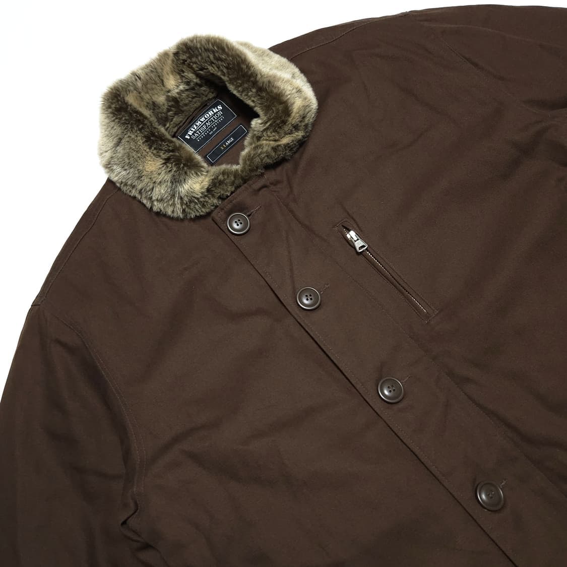 프리즘웍스 에드거 N-1 덱자켓 브라운 상품이미지5