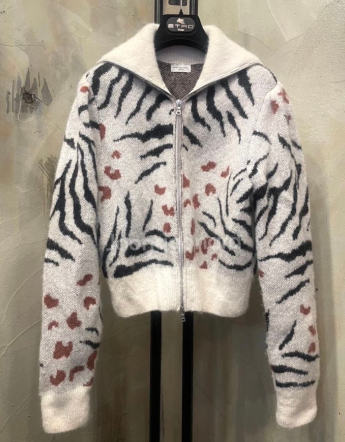 드리스반 노튼 알파카 크롭 점퍼 55~66 상품이미지1