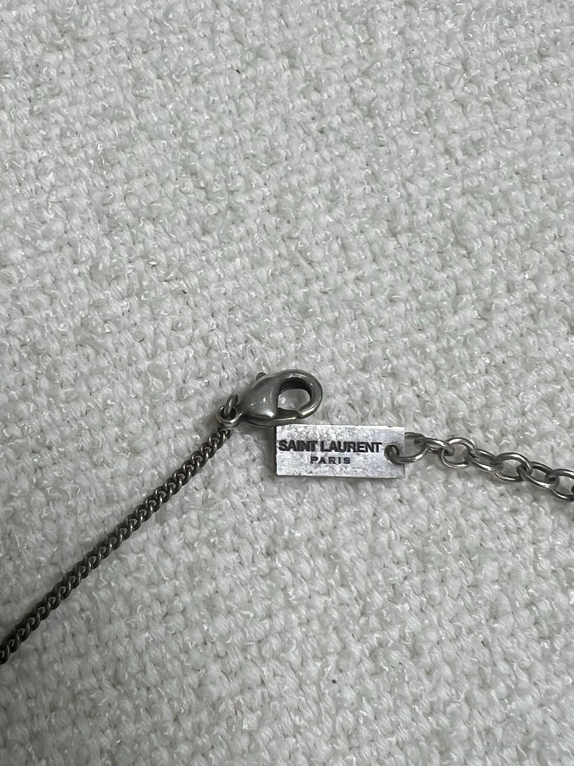 생로랑 / 플레이트 팬던트 목걸이 상품이미지3