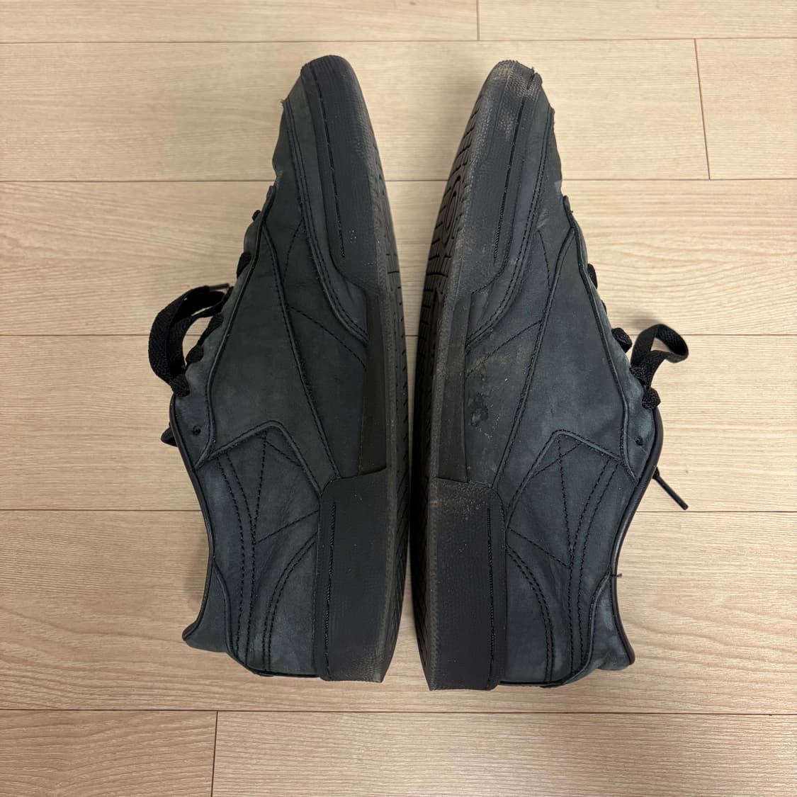 자운드 리복 jjjjound Reebok 클럽 C 85 트리플블랙 270 상품이미지5