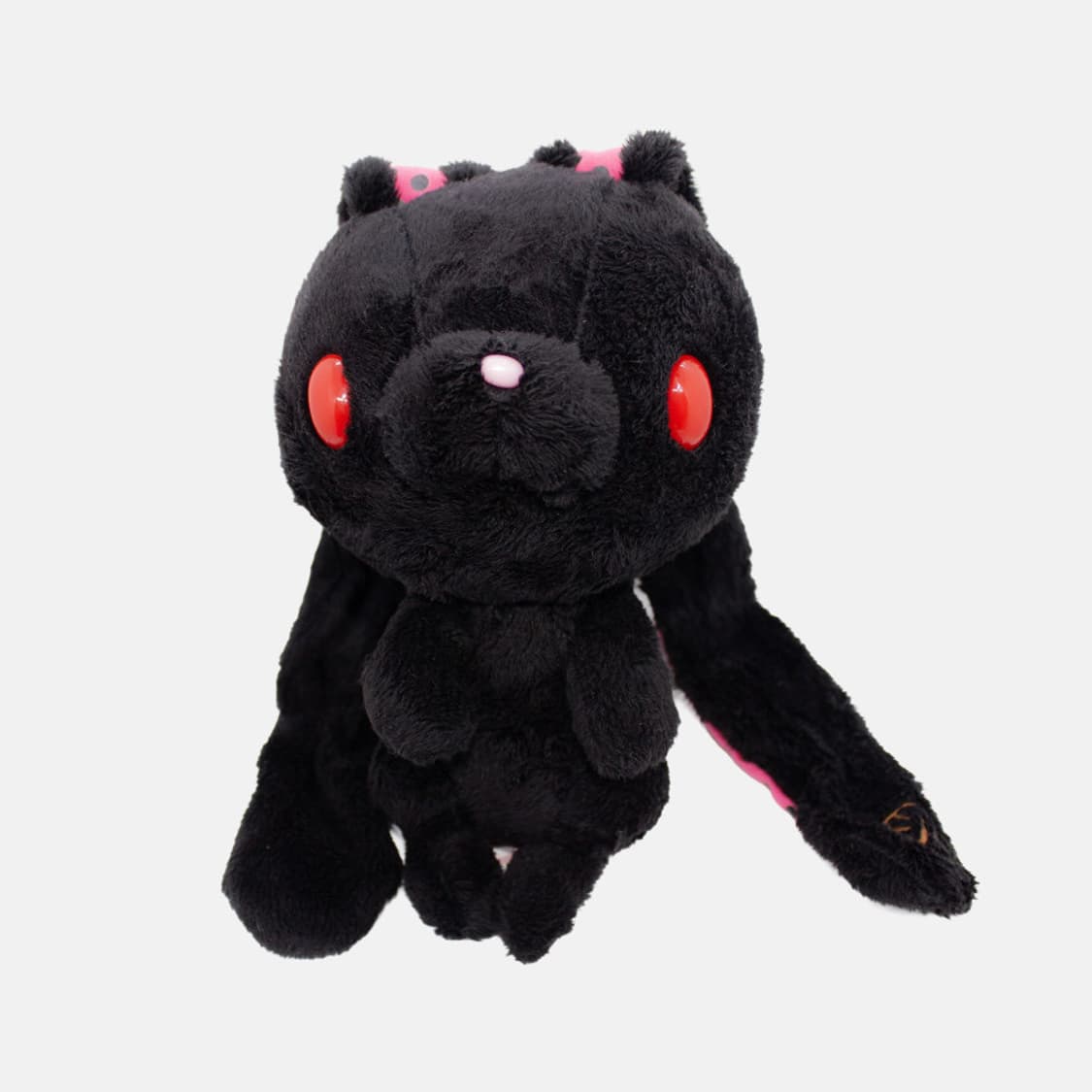 범용토끼 도트 인형 블랙/핑크 상품이미지1