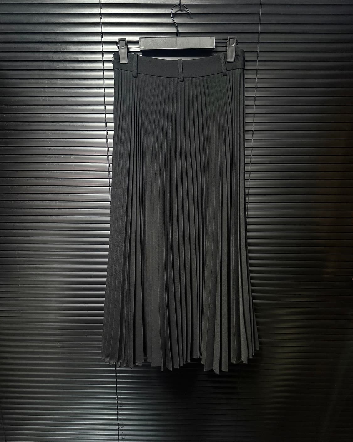 자라 플리츠 주름 롱 스커트 치마 24 xs 블랙 겨울 아코디언 하객룩 상품이미지5