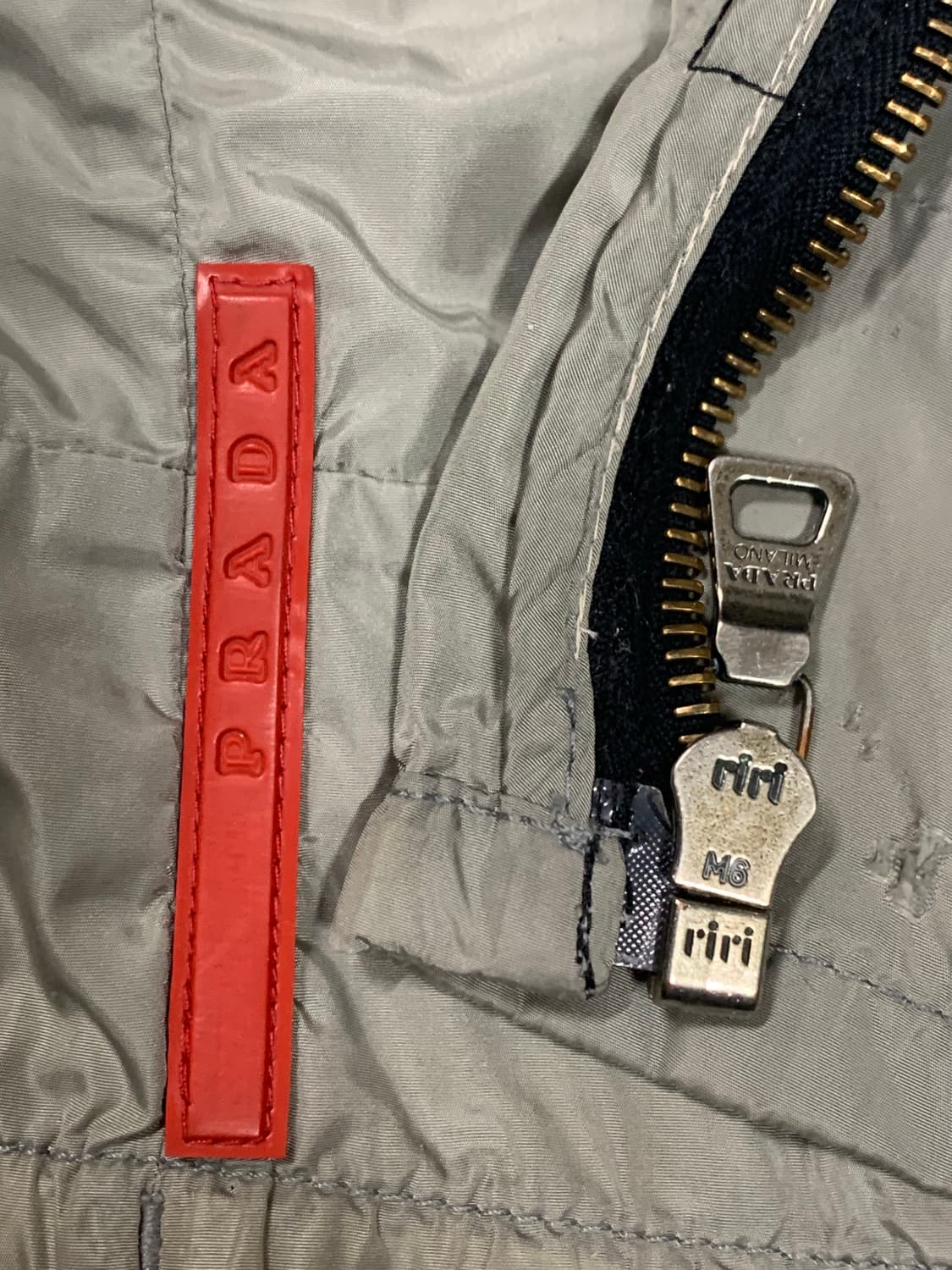 PRADA 프라다 스포츠 라이트 웨이트 후디 집업재킷(유니색스)M 사이즈 상품이미지6