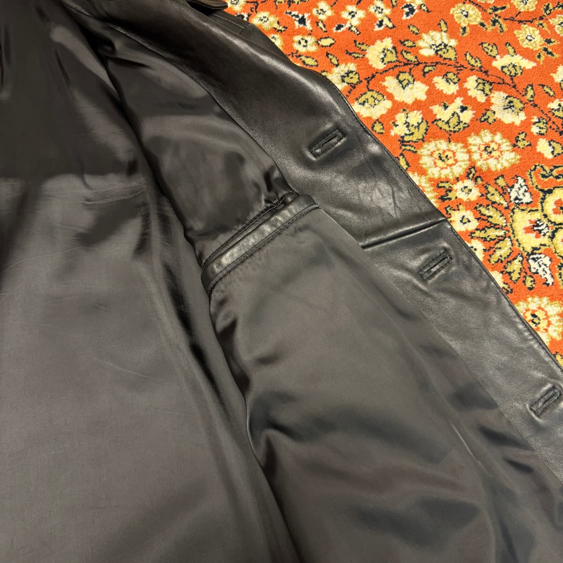 [XL] BR REPUBLIC 램스킨 카코트 가죽자켓 상품이미지5