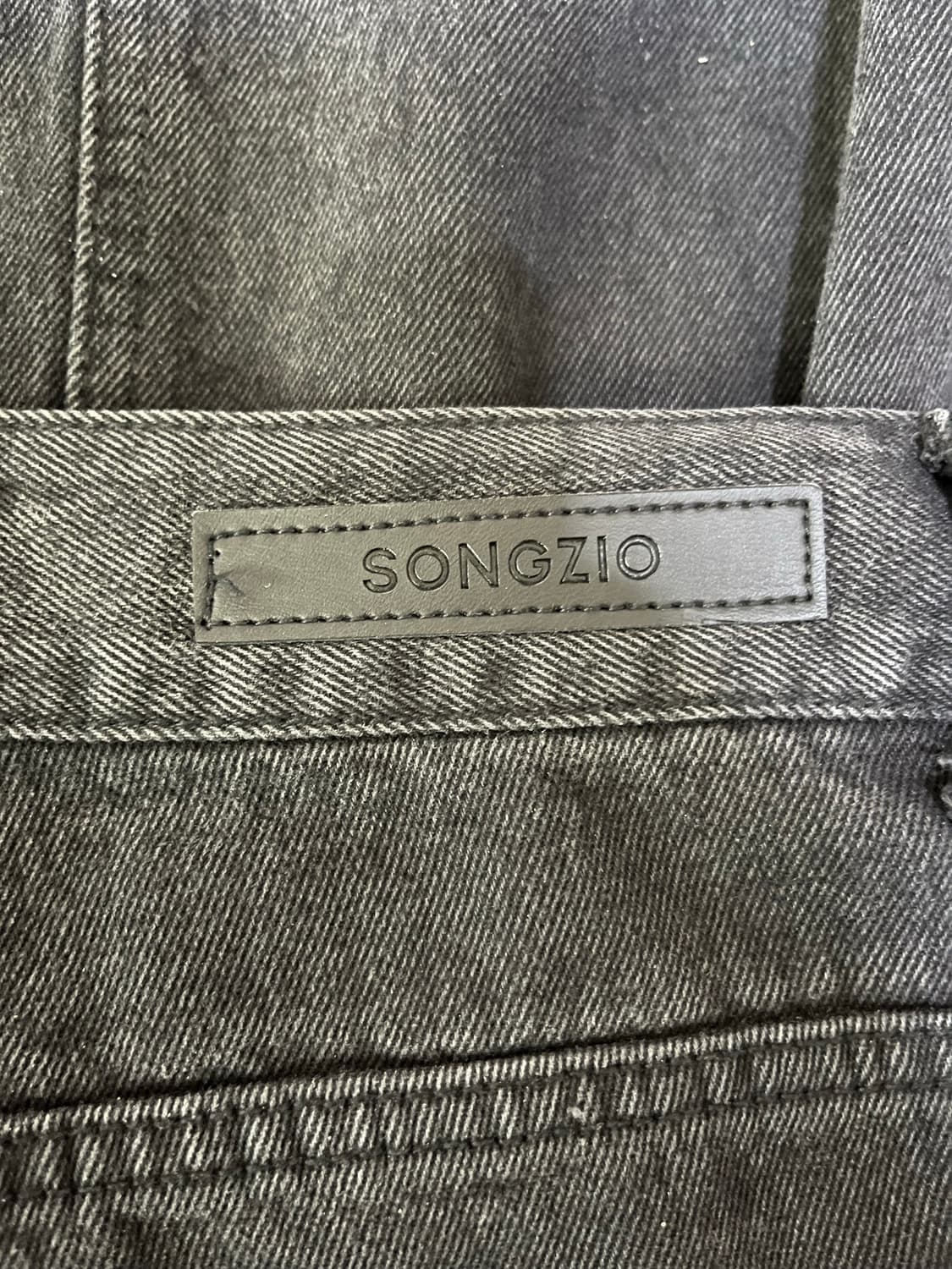 송지오옴므 흑청 카펜터 데님 상품이미지5