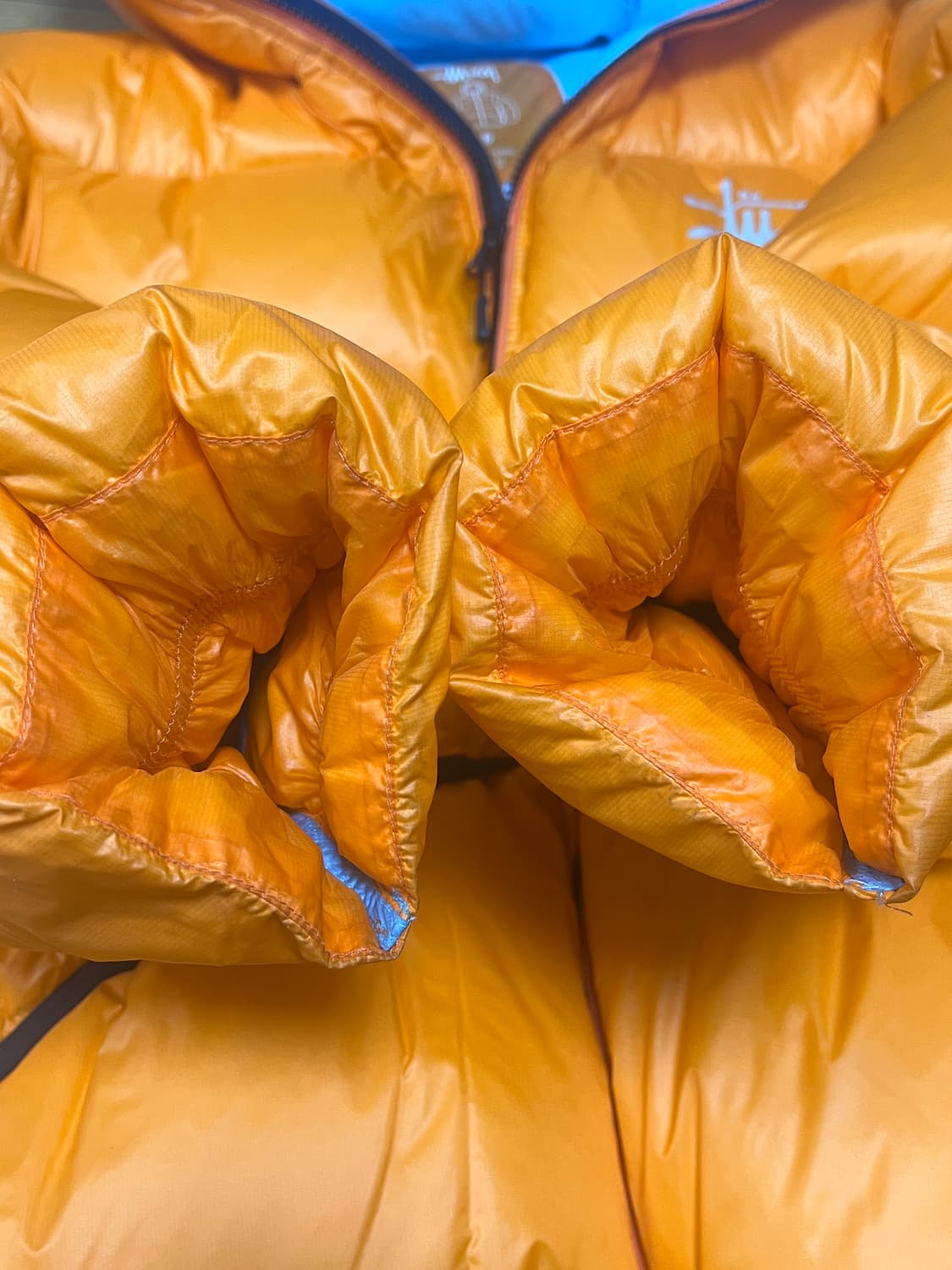 스투시 마이크로 립스탑다운 파카 오렌지 상품이미지5