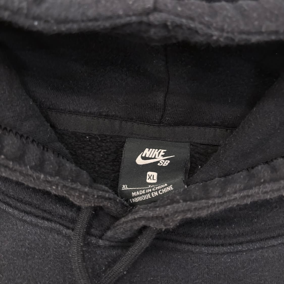 나이키 SB 빅로고 블랙 후드티 상품이미지3