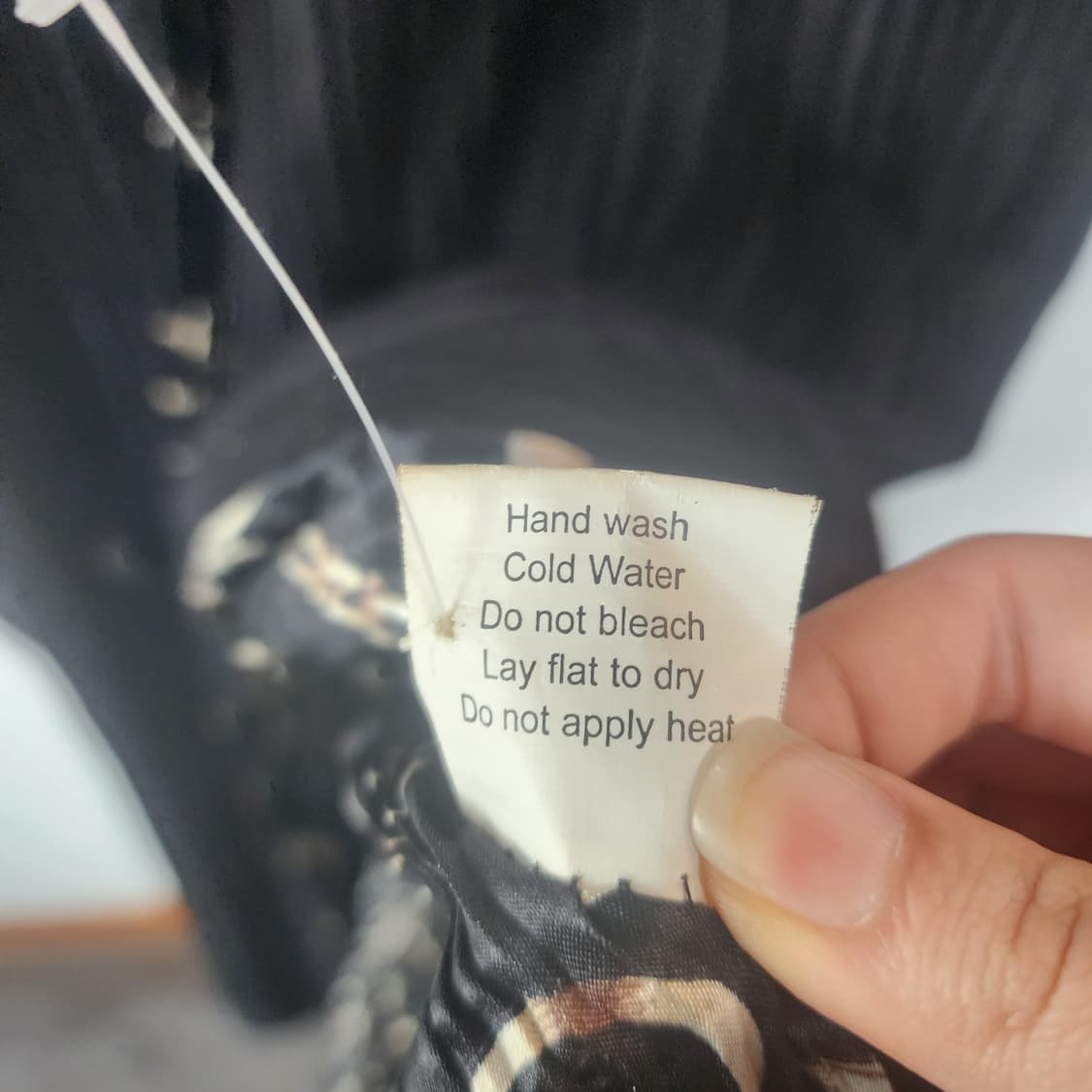 플리츠 주름 트렌치 겸 블랙 롱 자켓 상품이미지5