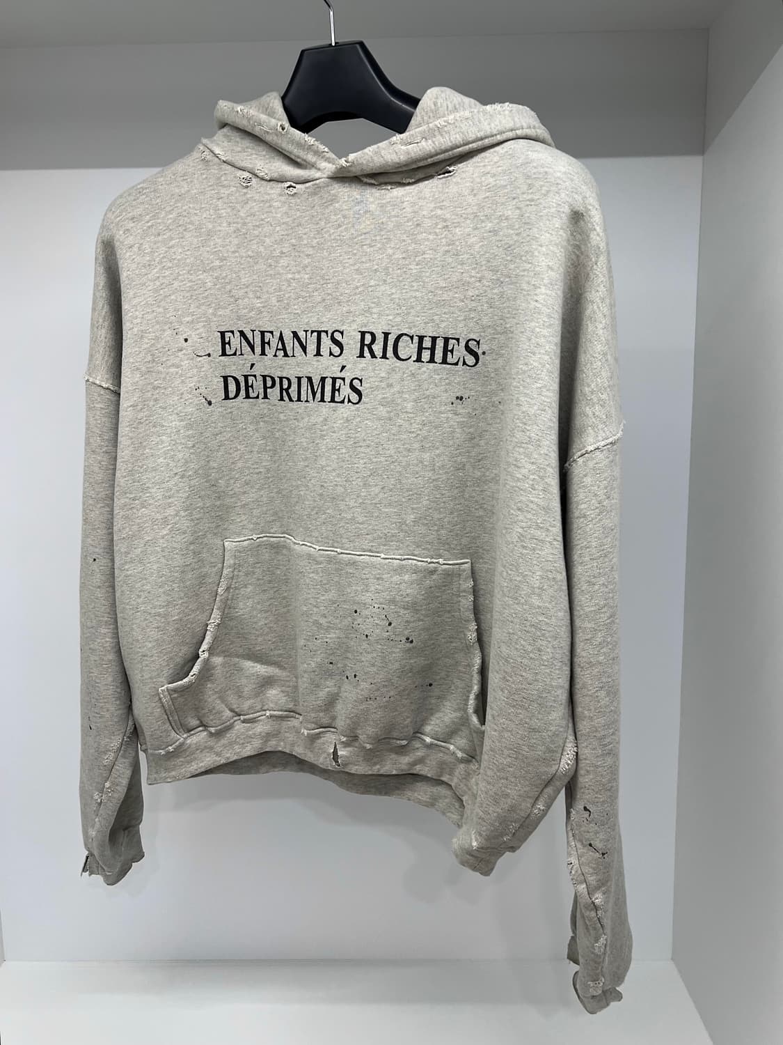 앙팡리쉬데프리메 그레이 후드 enfants riches deprimes 상품이미지1