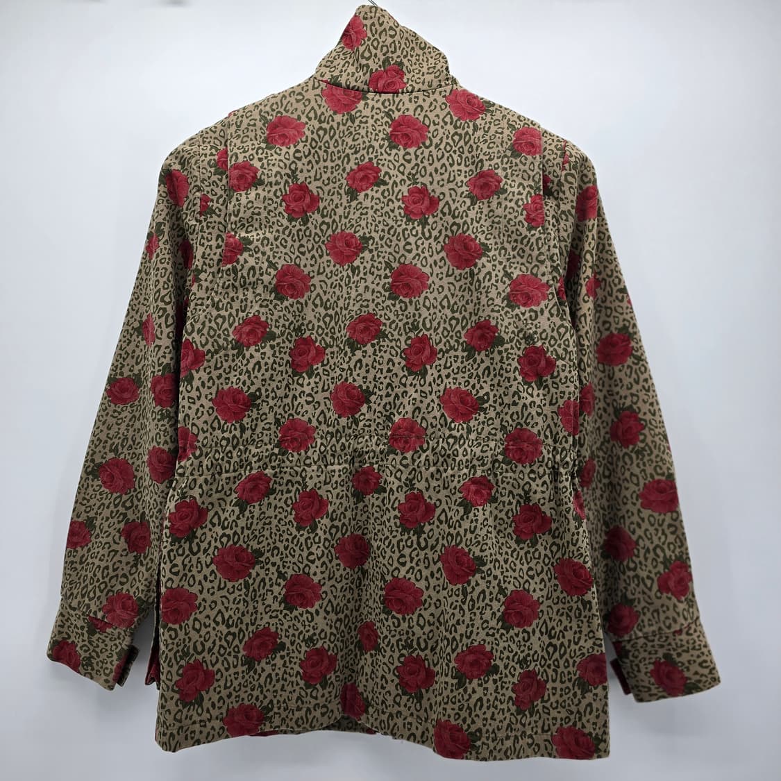 독특한 장미와 레오파드 패턴의 자켓 상품이미지9