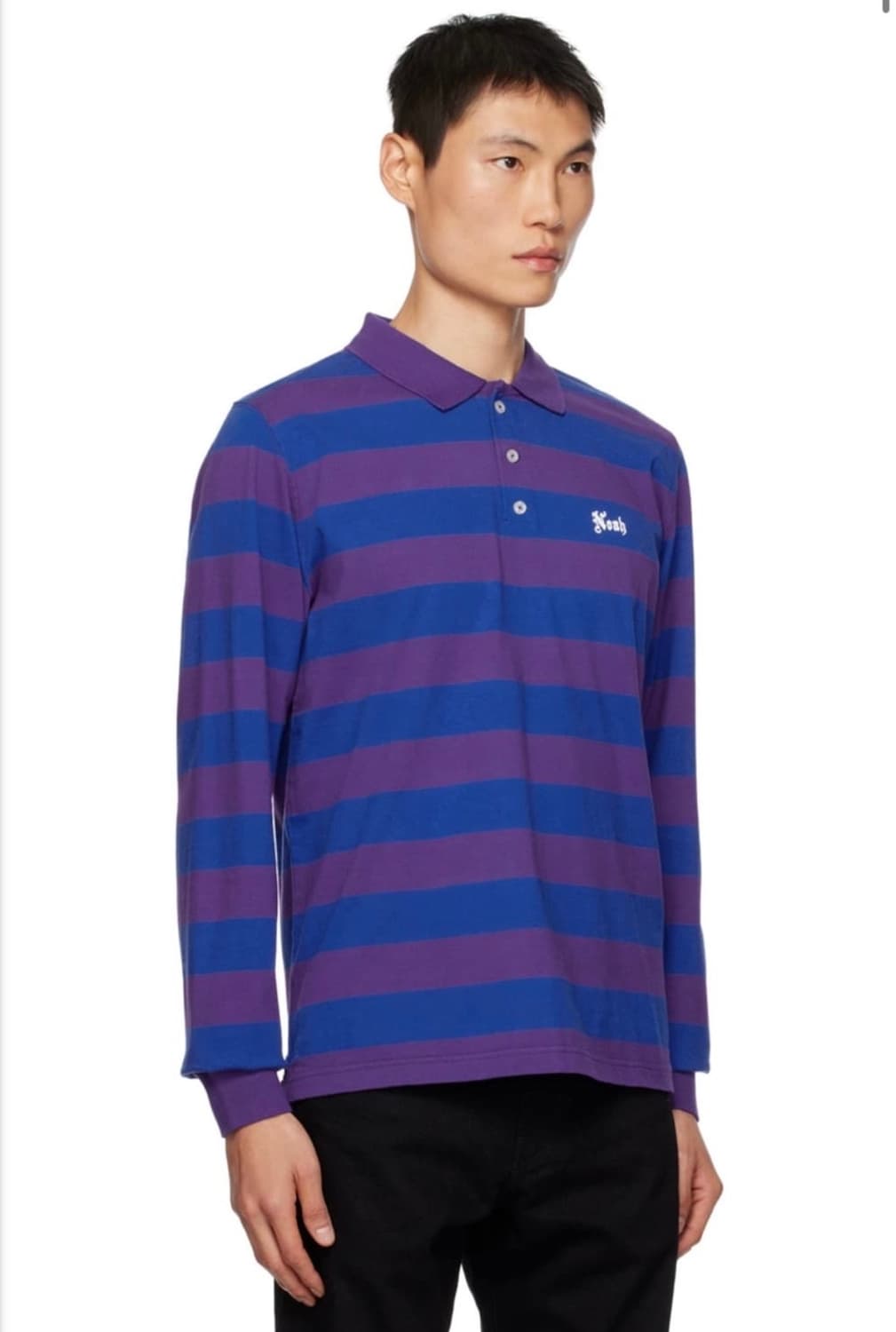 Noah Polo Shirt Adult Medium Blue Purple 상품이미지5