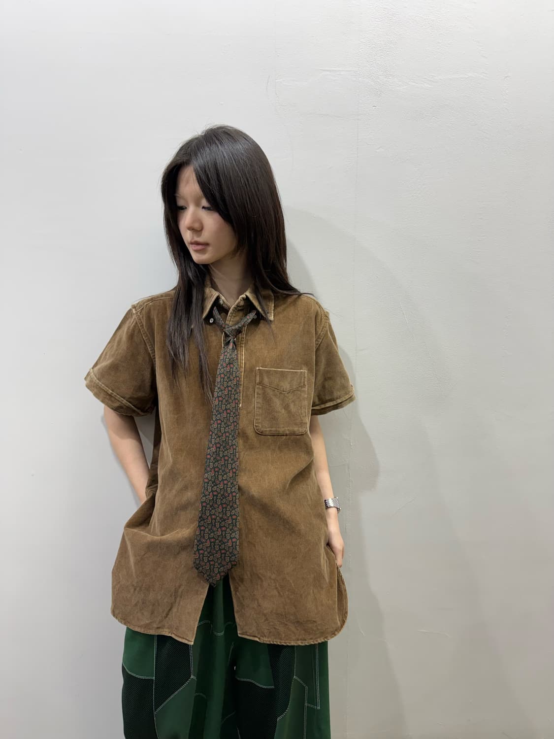 니들스 코듀로이 반팔셔츠 상품이미지7