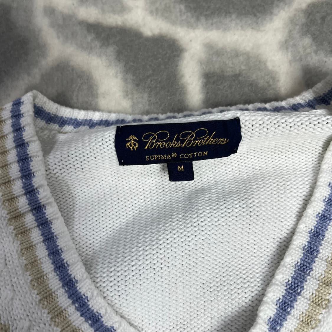 [Brooks Brothers] 브룩스브라더스 아가일 코튼 니트 상품이미지4