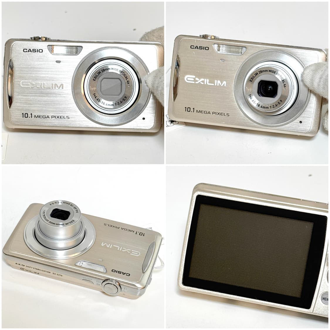카시오 엑슬림 Z270 샴페인골드 빈티지디카 상품이미지5