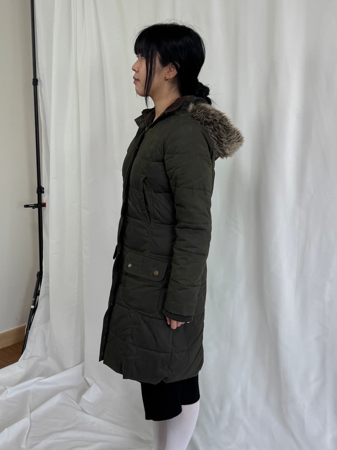 바버 여자 롱패딩 상품이미지3