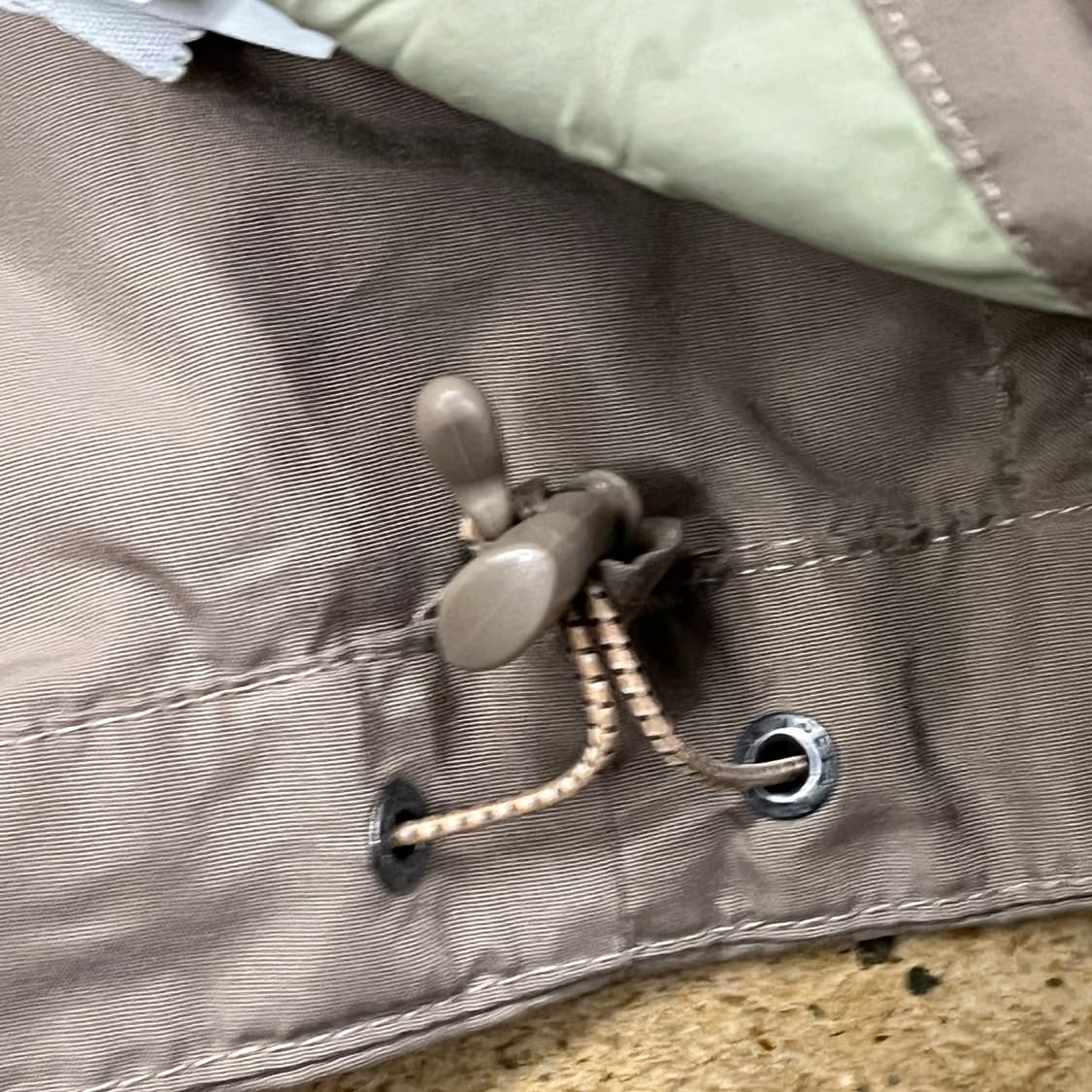 [정품/XXL] 노스페이스 바람막이 베스트 브라운 b17 상품이미지5