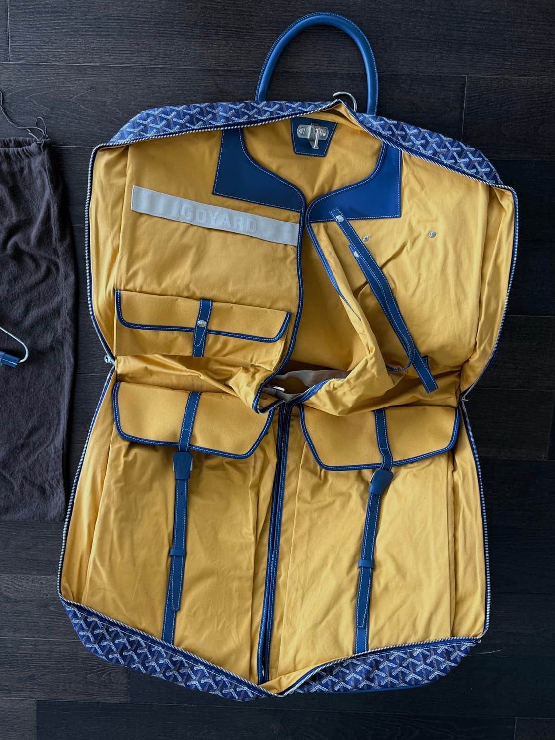 {고야드} Goyardine Porte-Habits 가먼트 백 in 🔵 상품이미지6