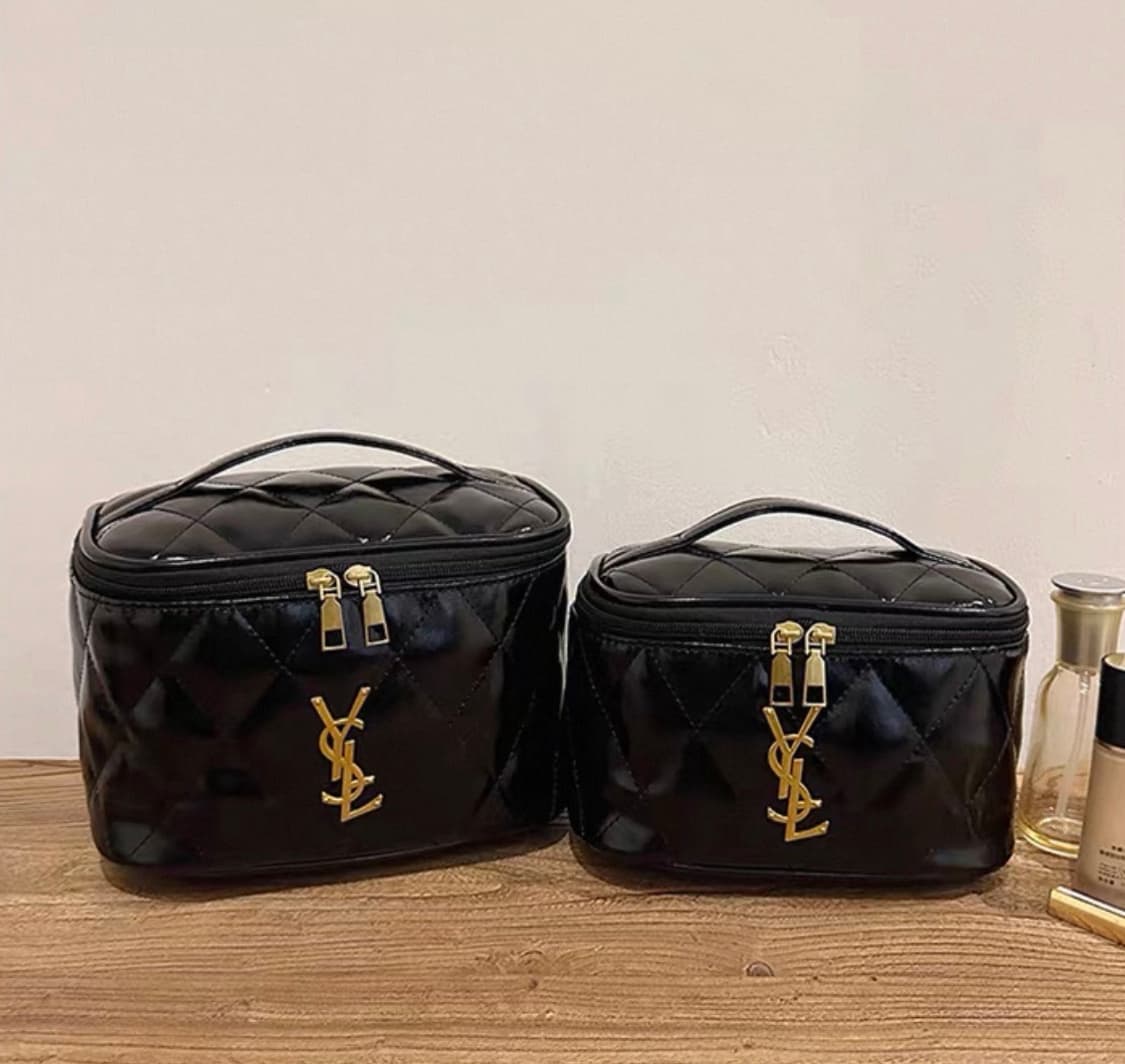 입생로랑 퀄팅 메이크업 파우치 블랙 라지 상품이미지7