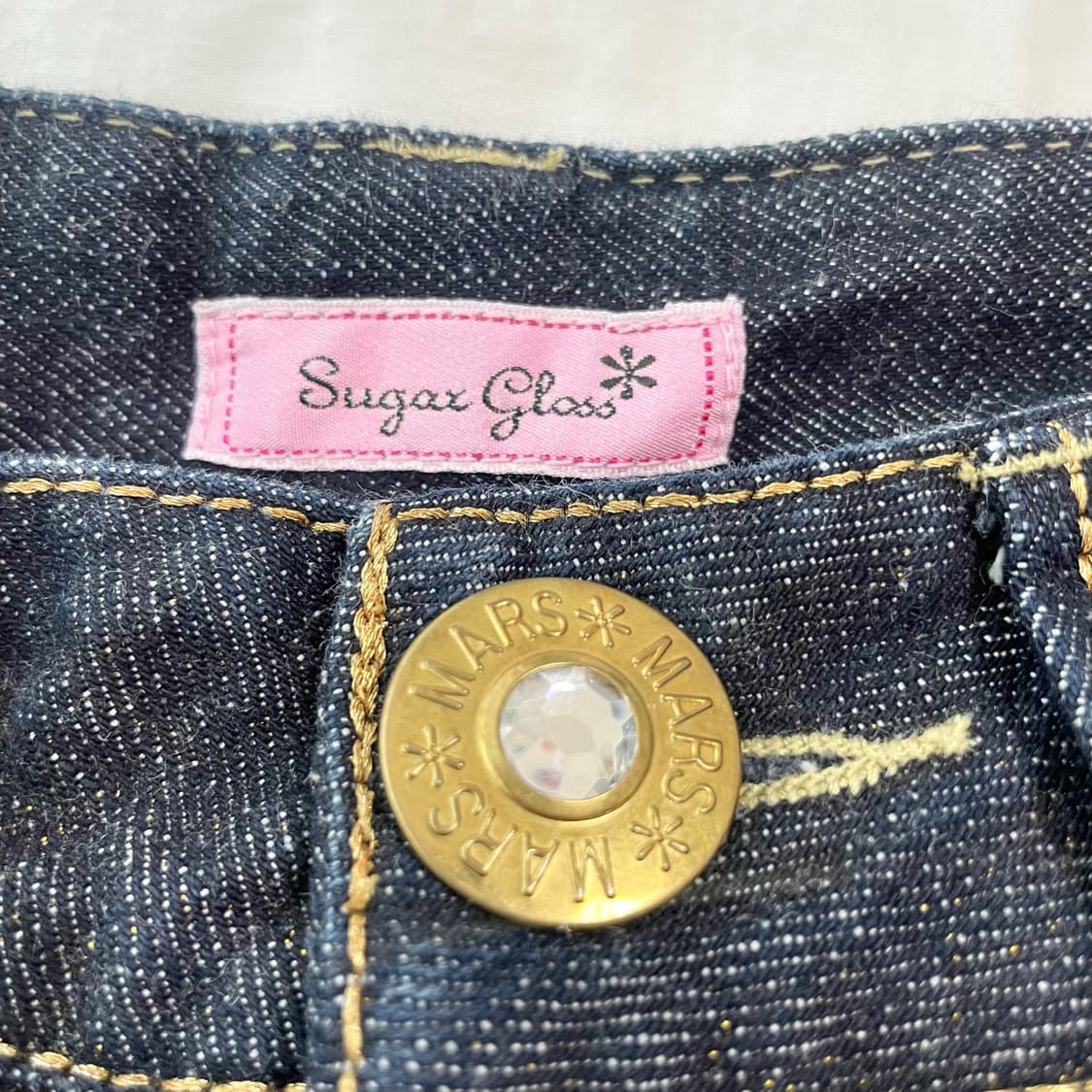 MA*RS sugar gloss 마즈 슈가글로스 레이스 데님 핫팬츠  상품이미지3