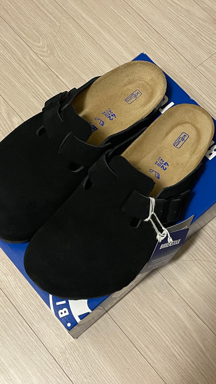 버켄스탁 보스턴 SFB 블랙 270 새상품 상품이미지1