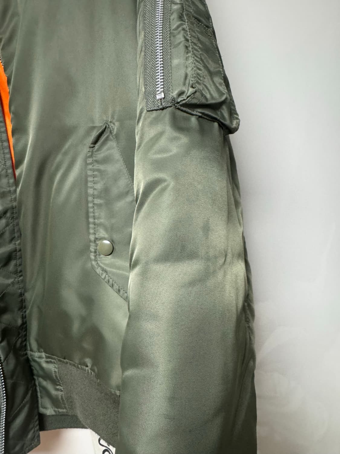 [L] 스투시 꼼데 CDG MA-1 마원 자켓 상품이미지5