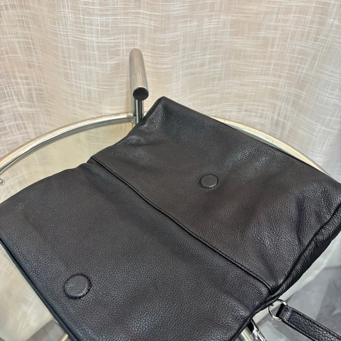 정품 오야니 레더 크로스백     상품이미지7