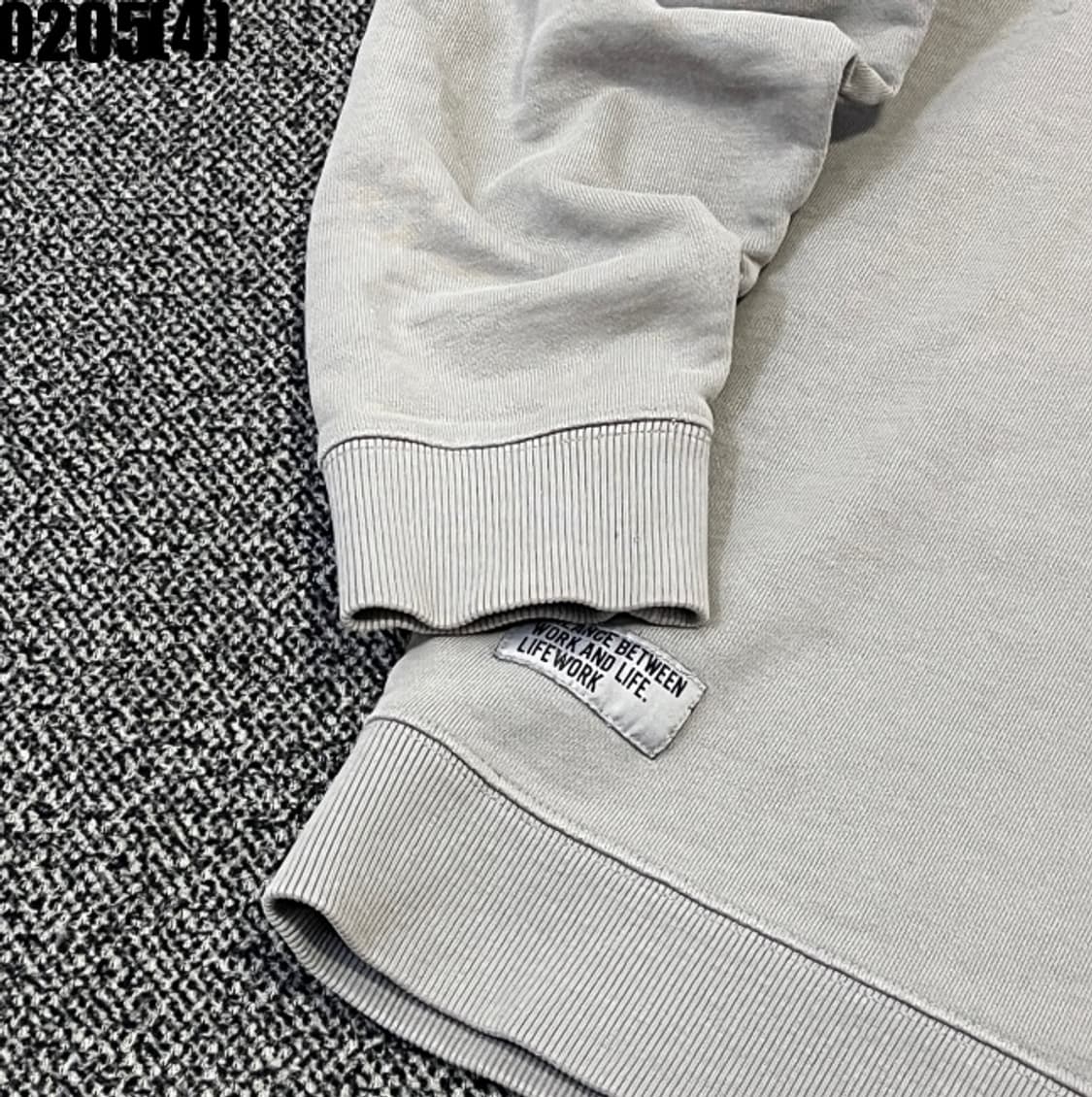 [XS] 라이프워크 불독 자수 맨투맨 티셔츠 0205(4) 상품이미지3