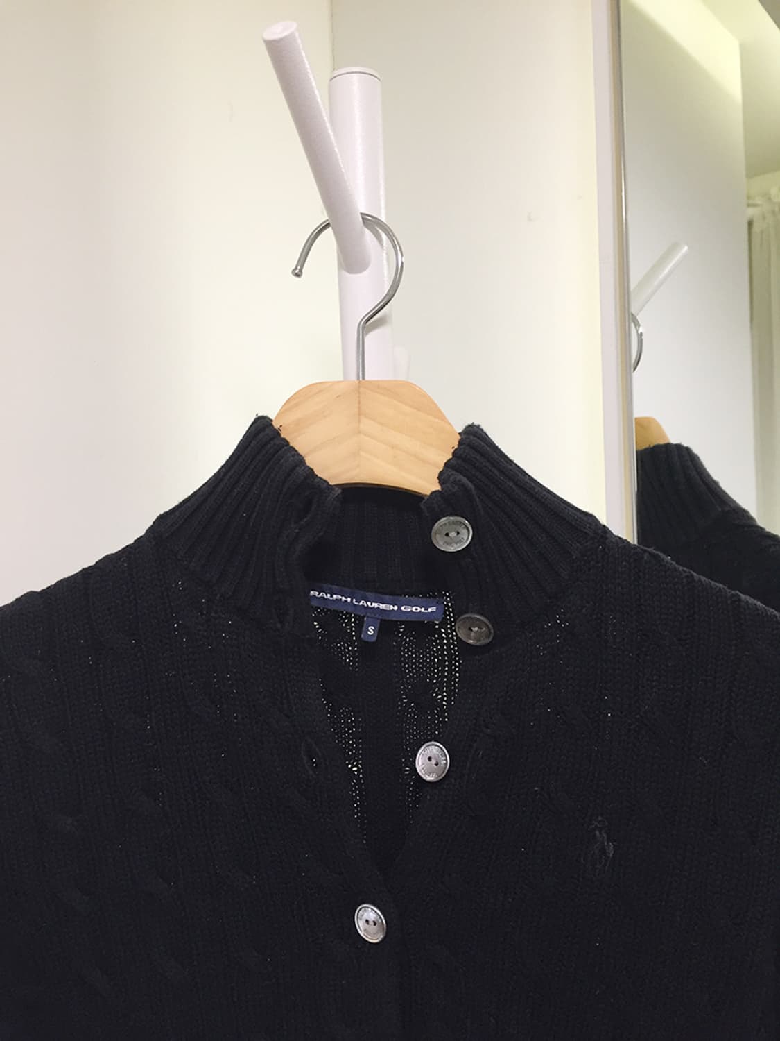 여성 폴로 버튼 니트 가디건 95 상품이미지6