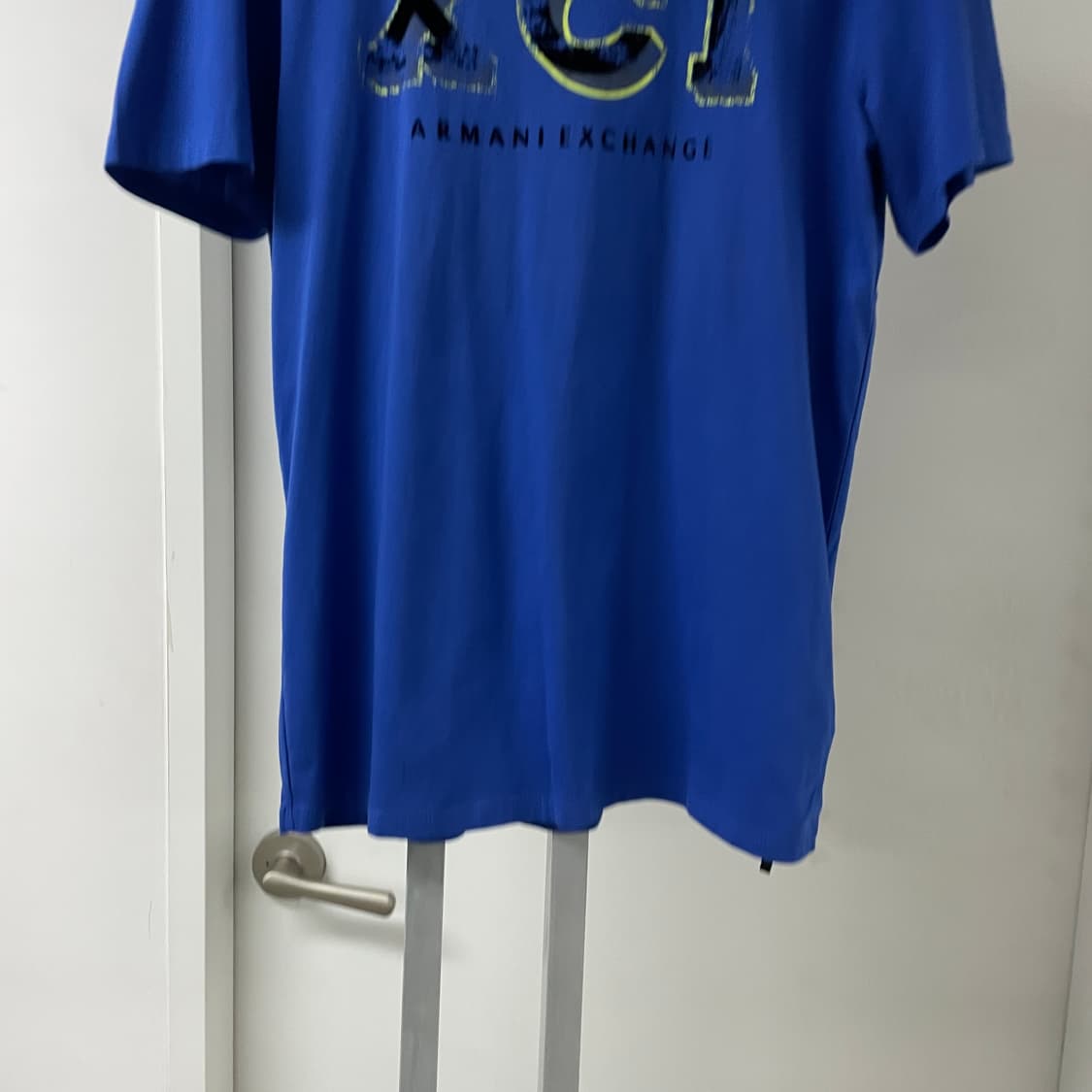 알마니 익스체인지 반팔 티셔츠 블루 L 상품이미지3