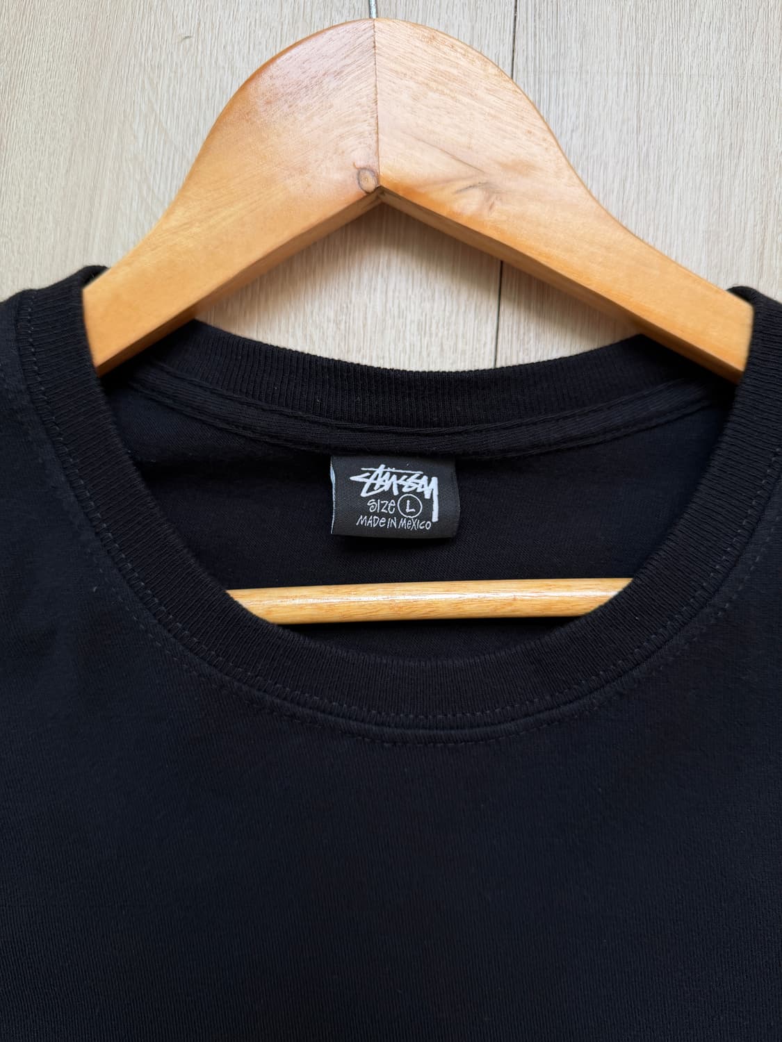 스투시 택시 티셔츠 블랙 L 상품이미지5