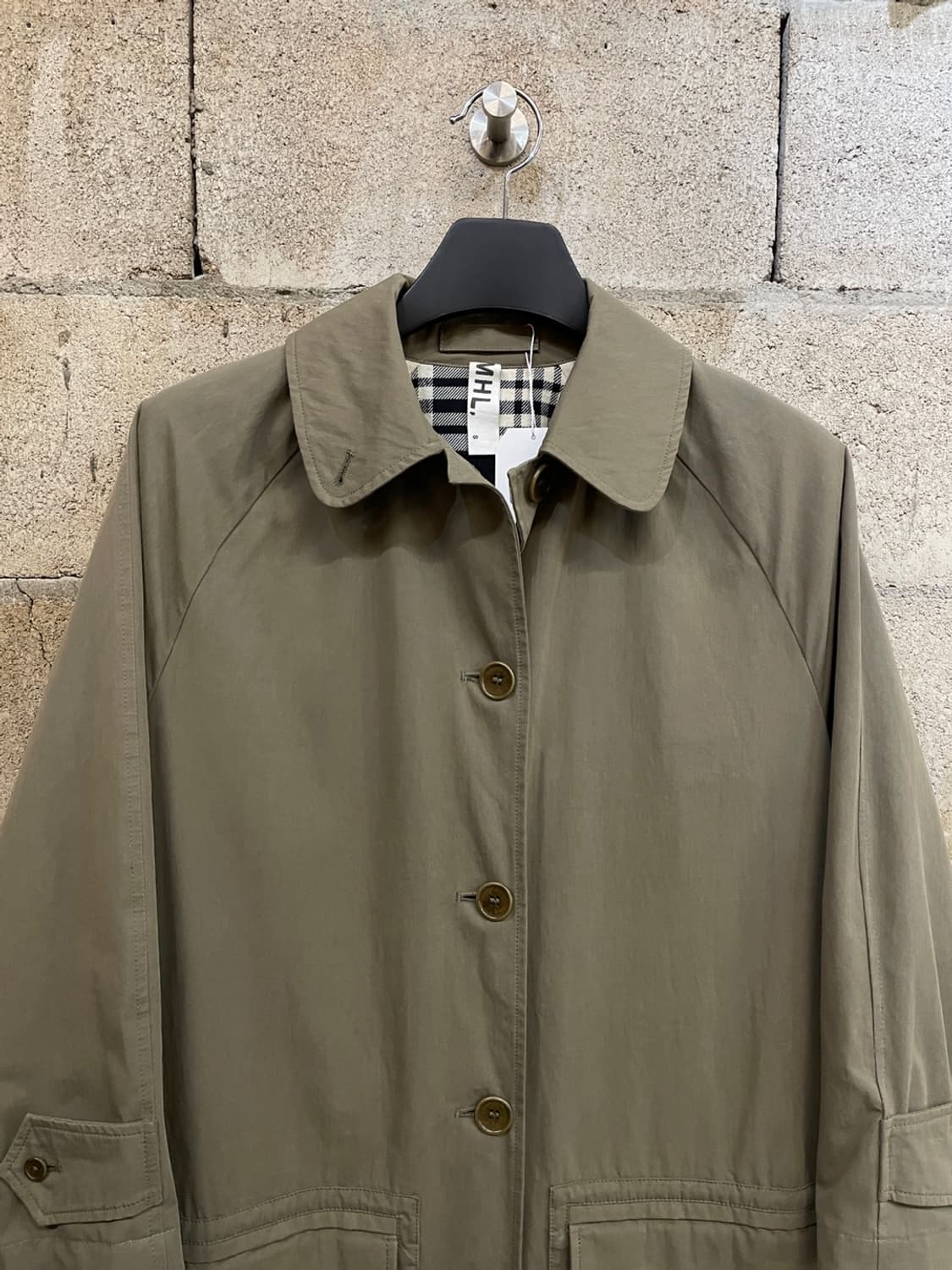 MHL 마가렛호웰 싱글 트렌치 코트  상품이미지2