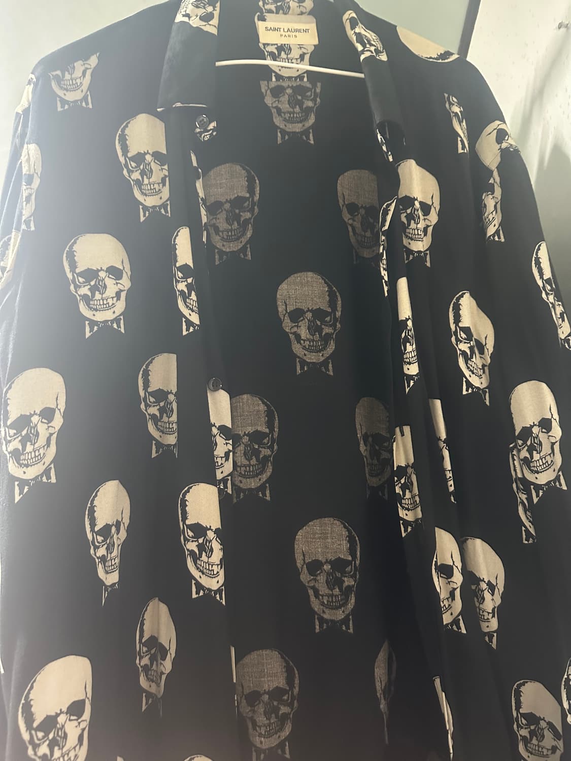 생로랑 스컬셔츠 상품이미지2